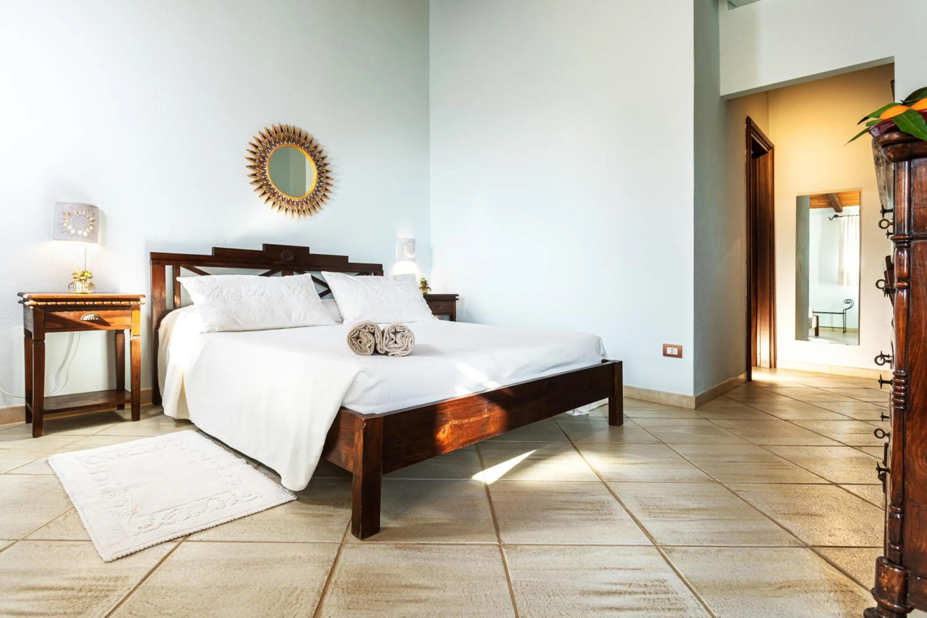 Bed in Hotel Rio Molas