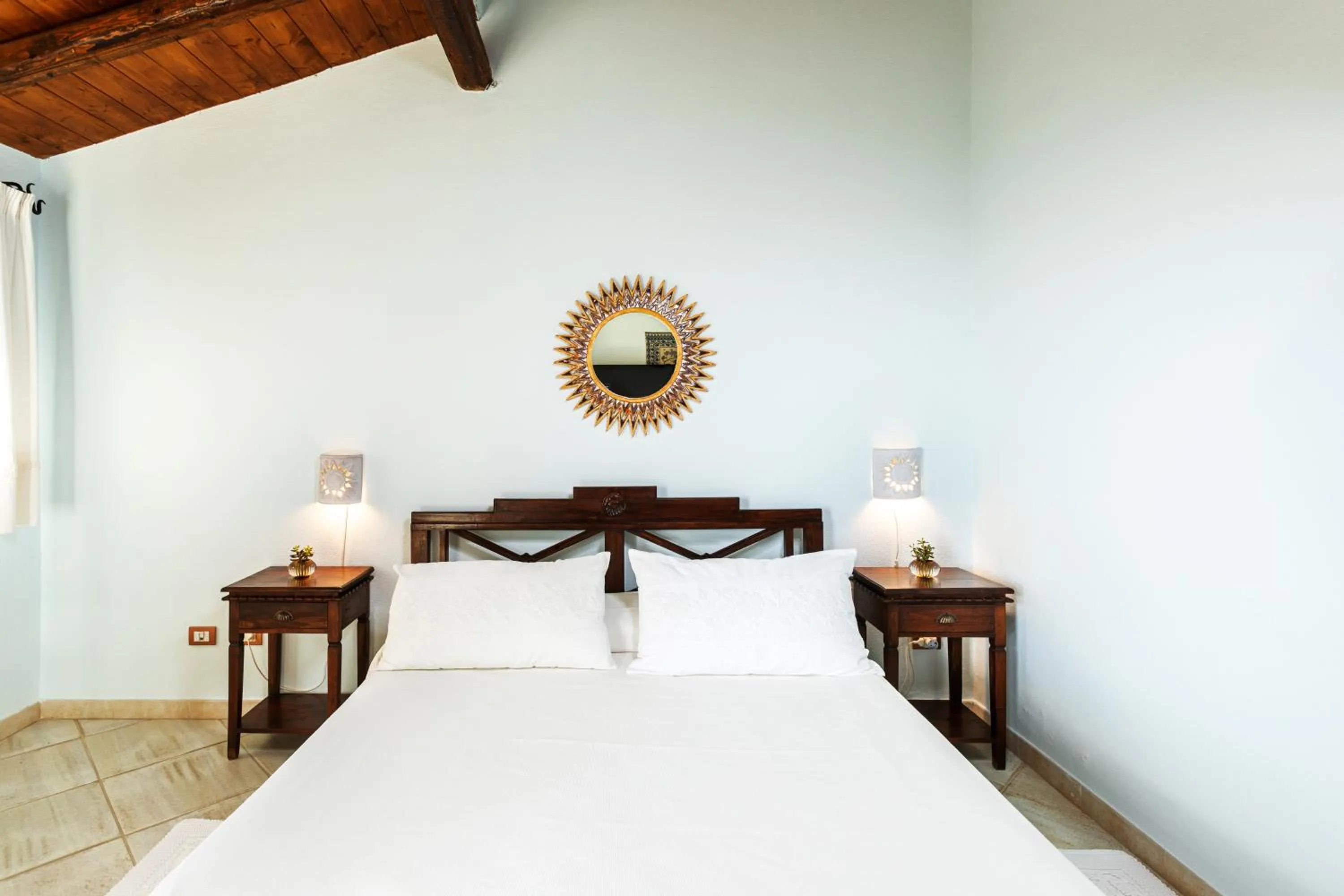 Bed in Hotel Rio Molas
