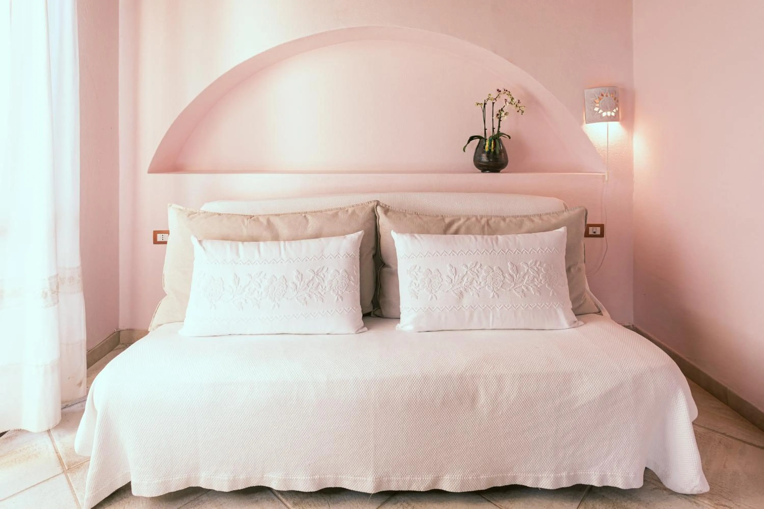 Bed in Hotel Rio Molas
