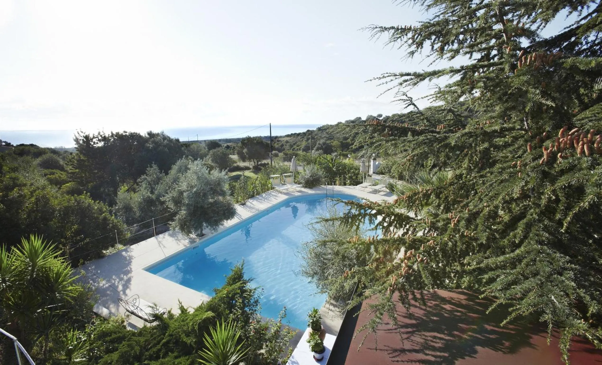 Swimming pool in Hotel Rio Molas