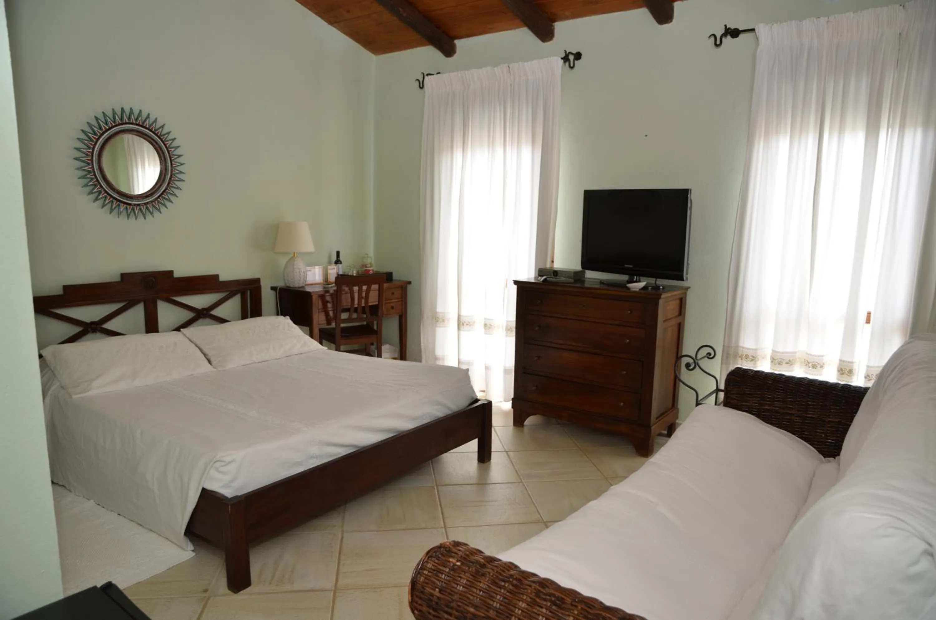 Bed in Hotel Rio Molas
