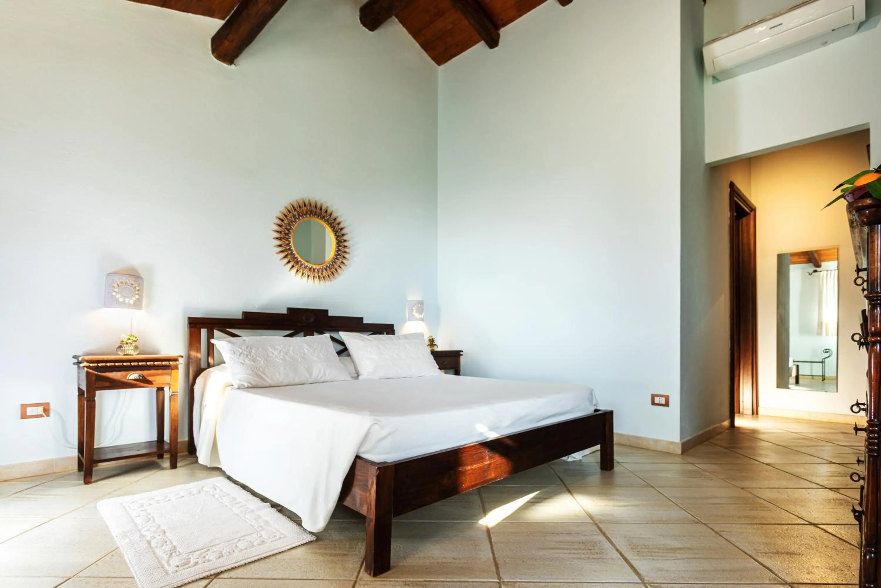 Bed in Hotel Rio Molas