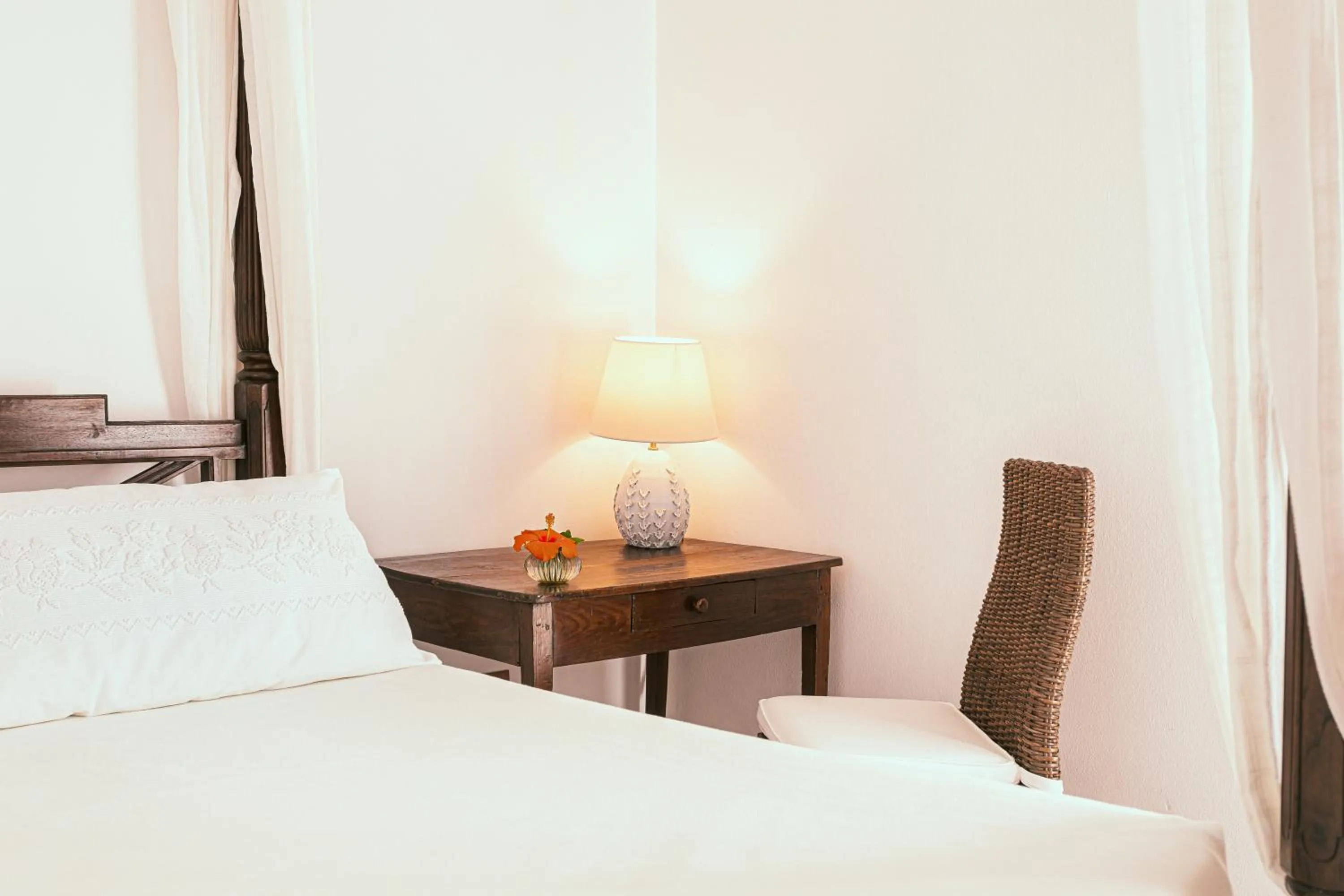 Bed in Hotel Rio Molas