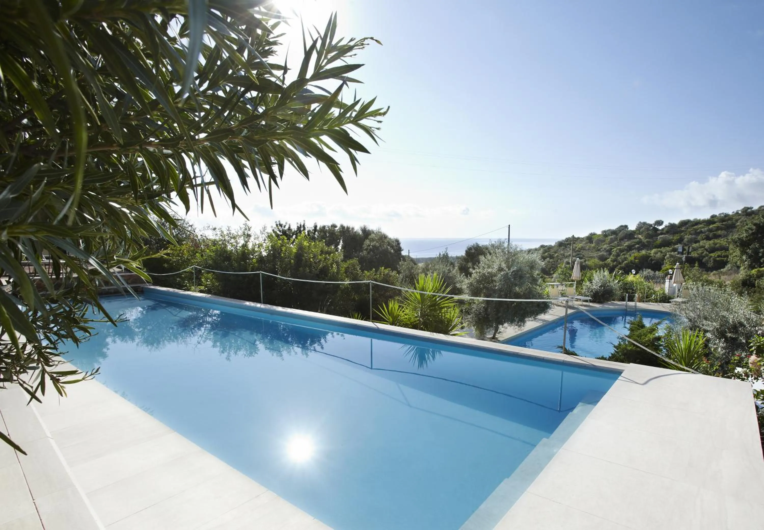 Pool view in Hotel Rio Molas