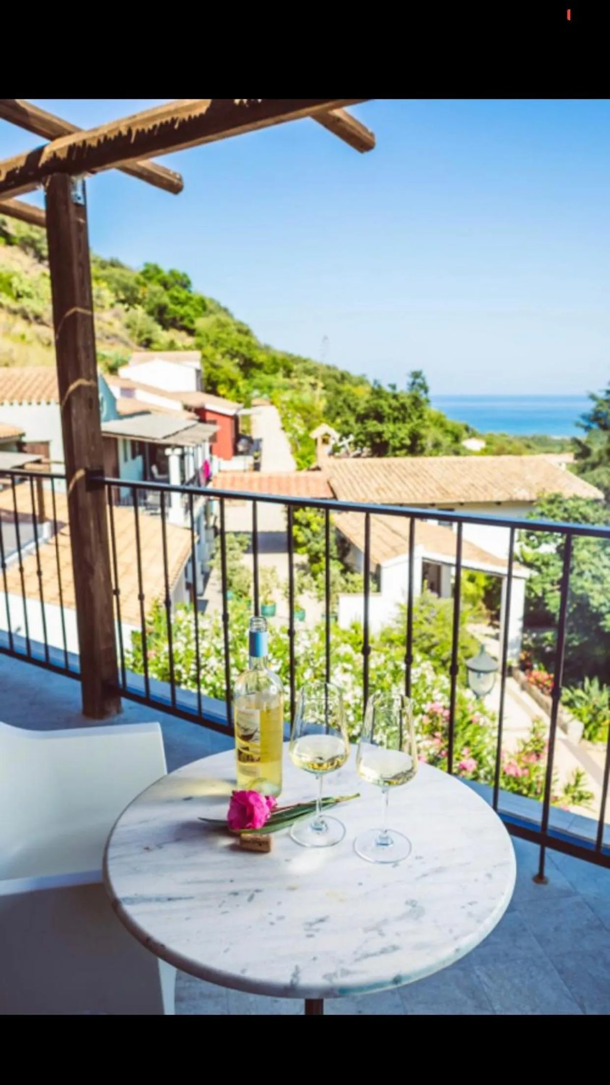 Balcony/Terrace in Hotel Rio Molas