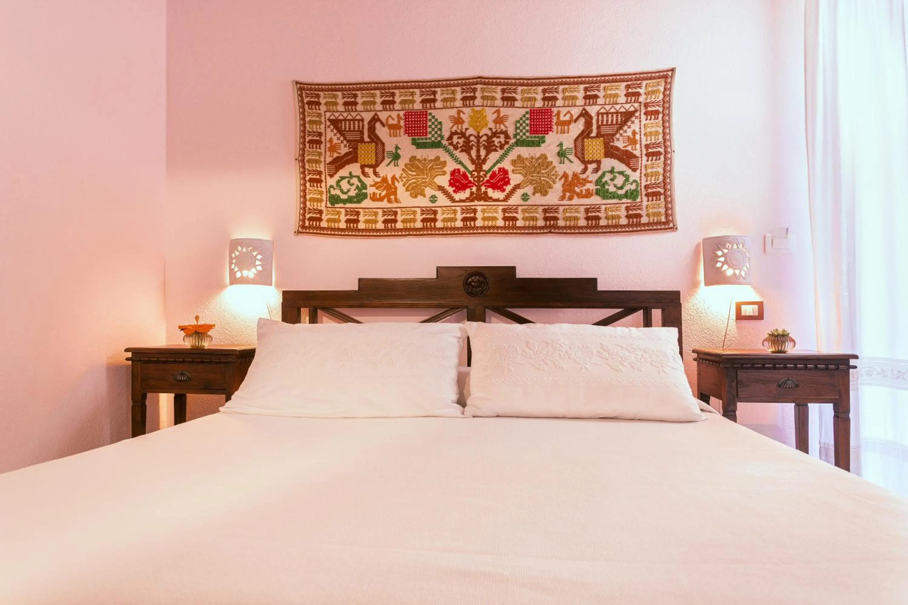Bed in Hotel Rio Molas