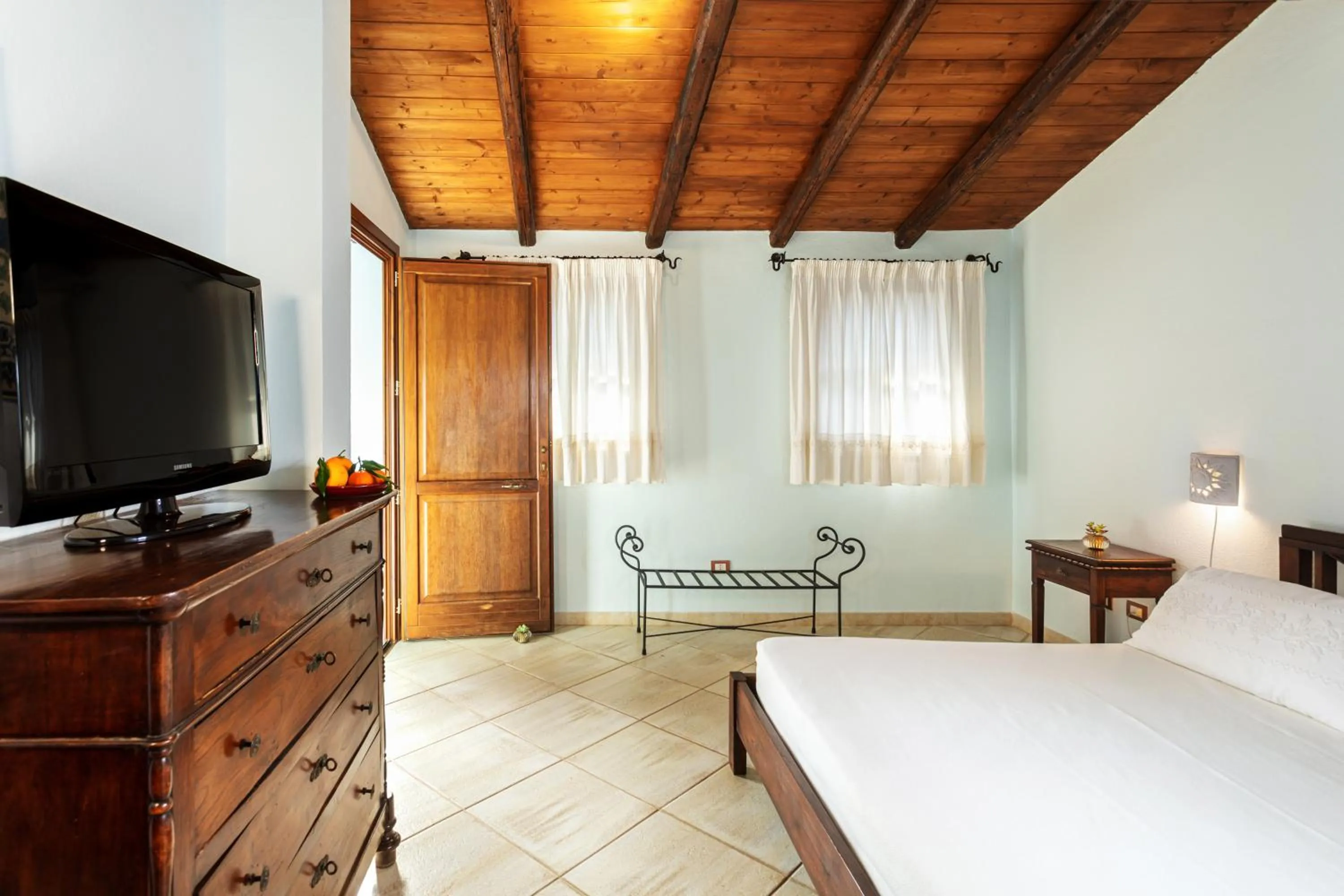 Bed in Hotel Rio Molas