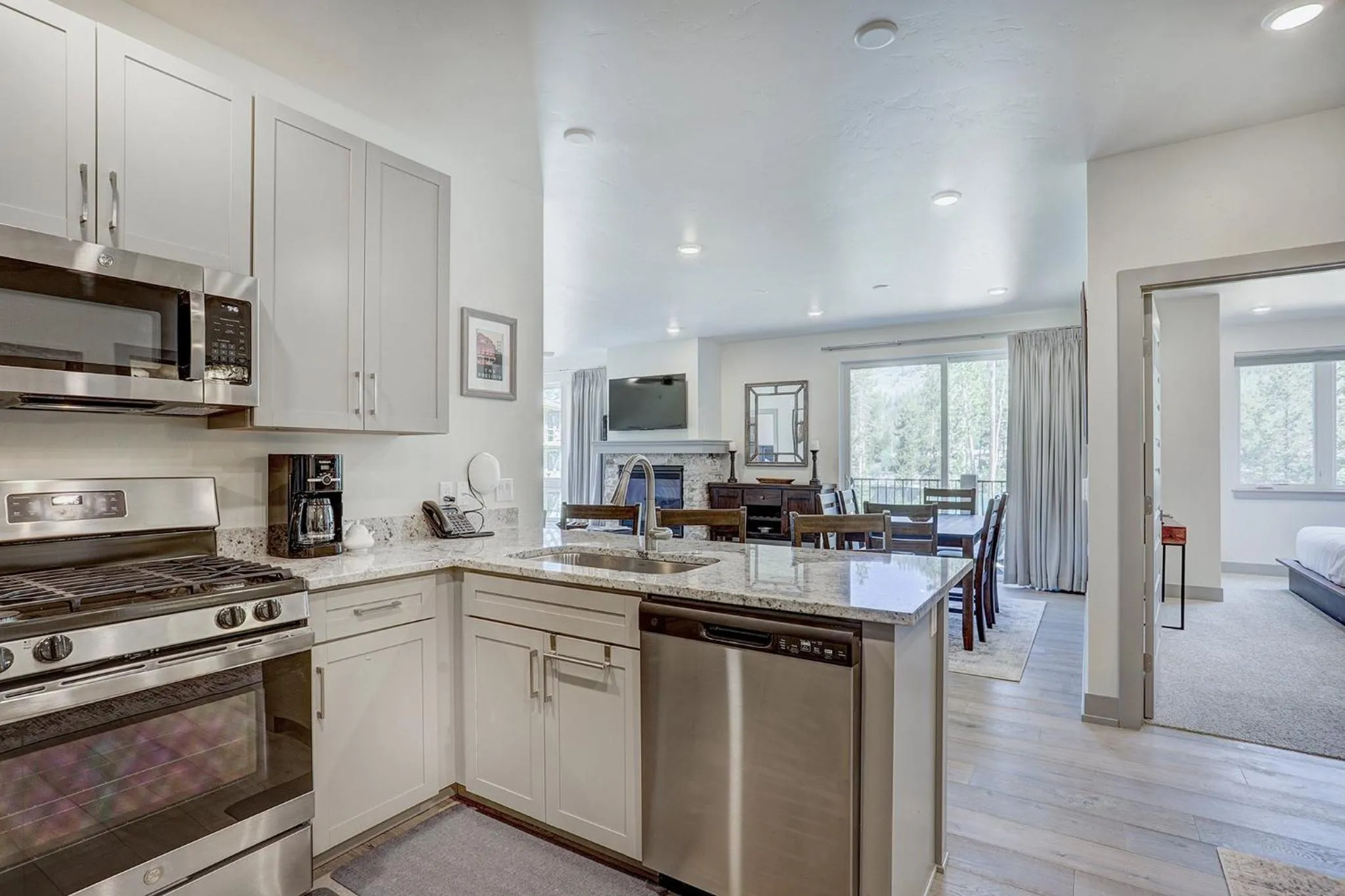 Kitchen or kitchenette in Clearwater Lofts by Keystone Resort