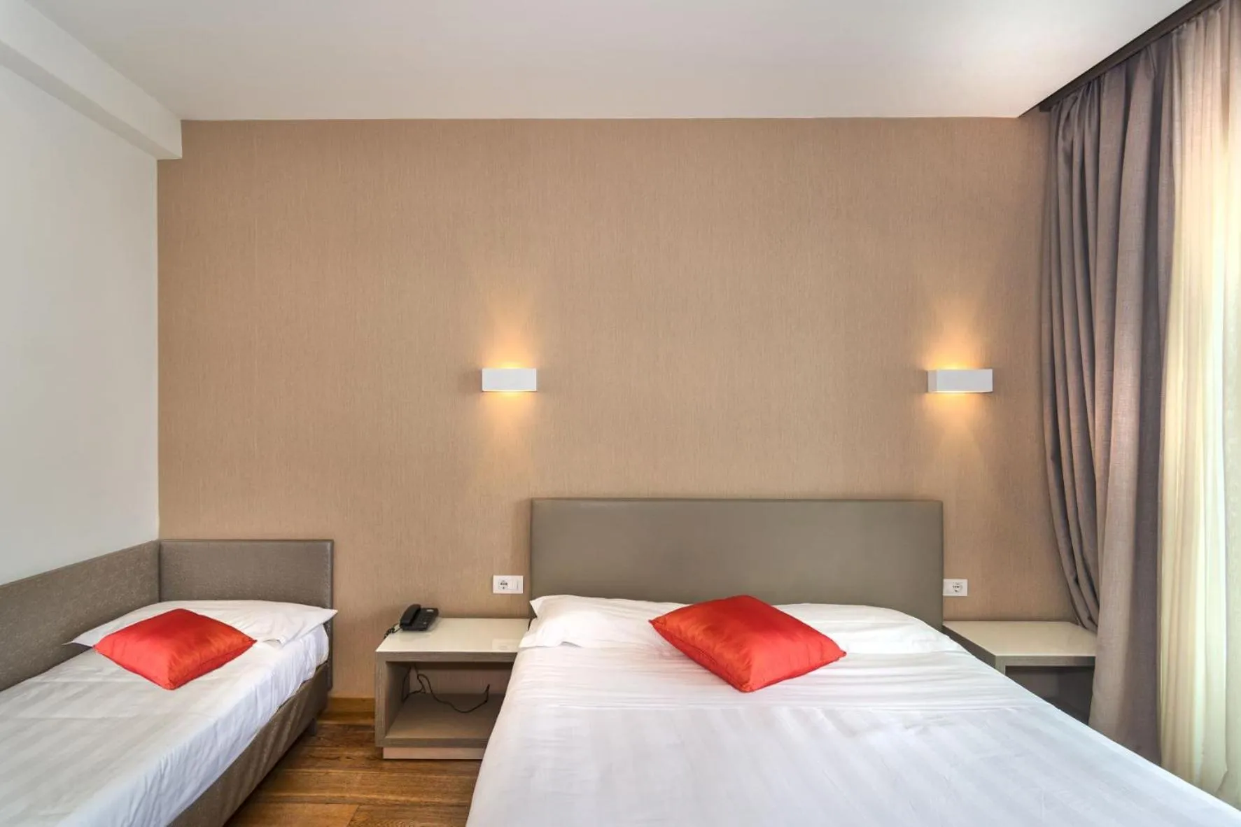 Bed in Hotel Bracciotti