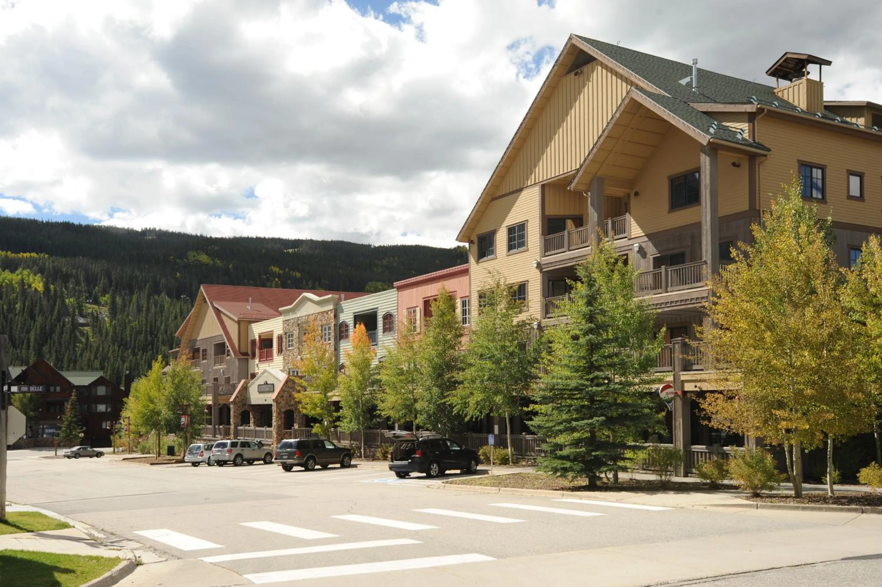 Property building in Expedition Station Condos by Vail Resorts