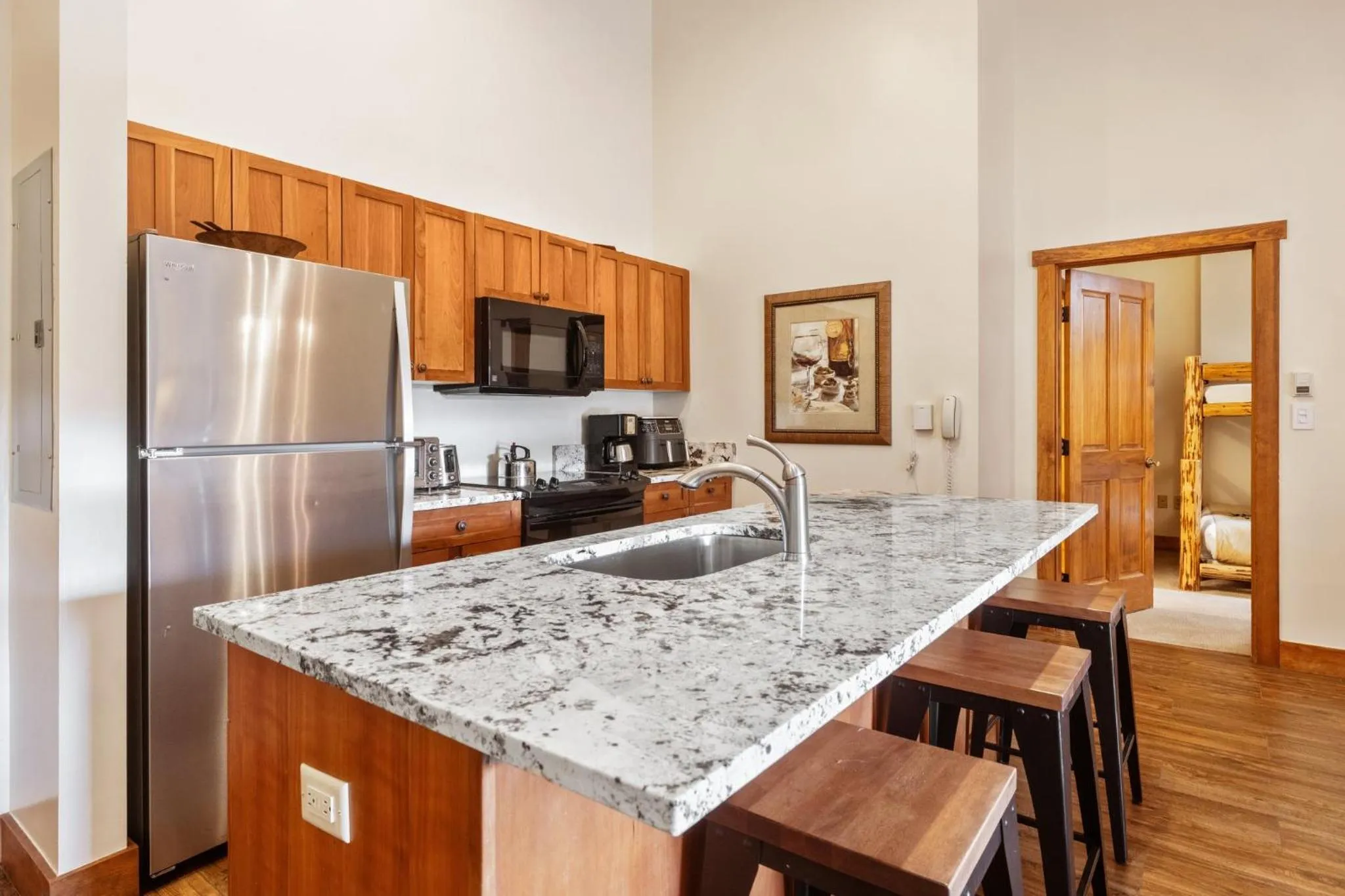 Communal kitchen in Red Hawk, A Vail Resorts Property