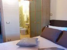 Bedroom, Bed in Burlamacco Gold