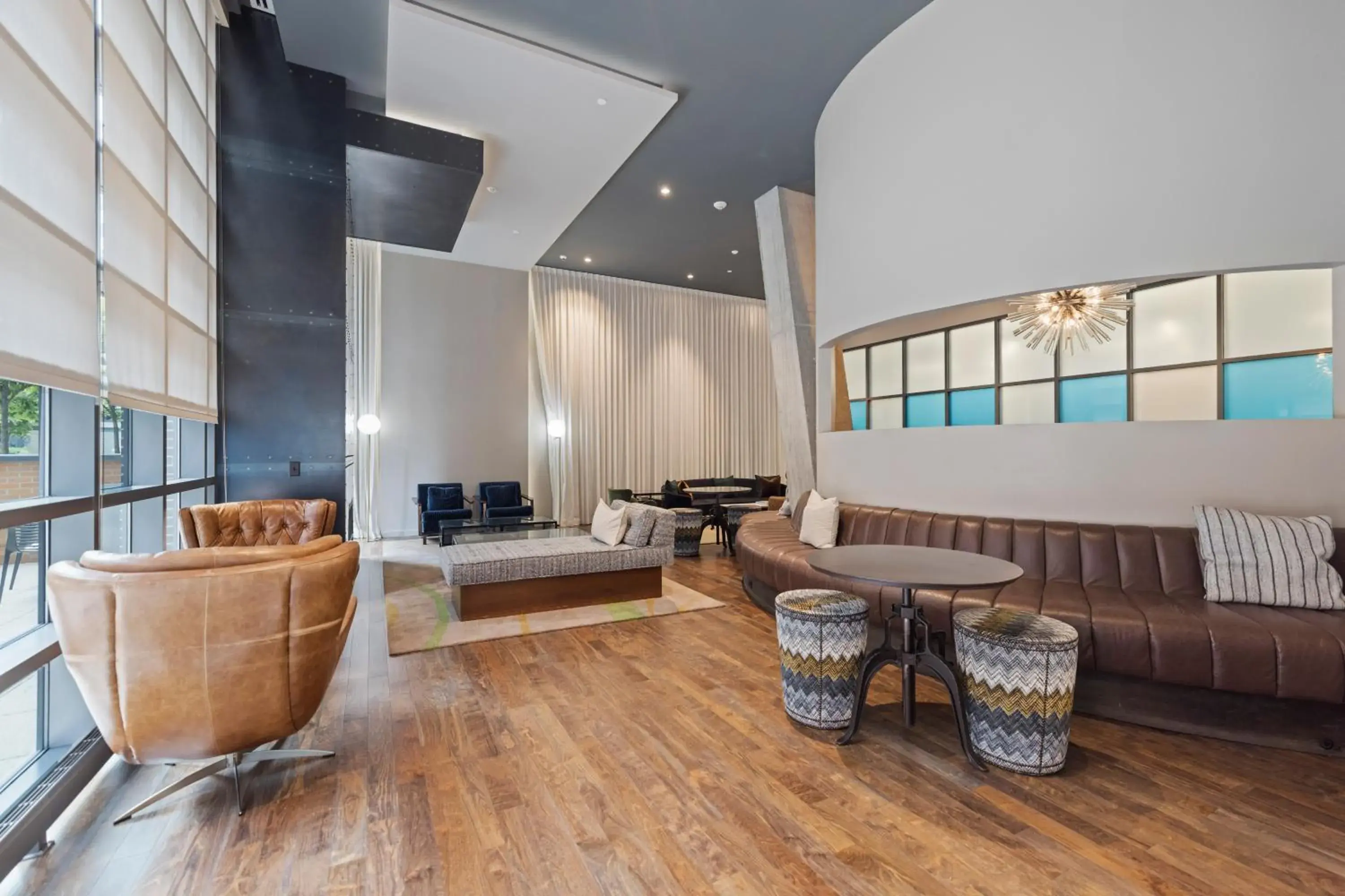 Lobby or reception in Placemakr Marymount Ballston Lobby or reception in Placemakr Marymount Ballston