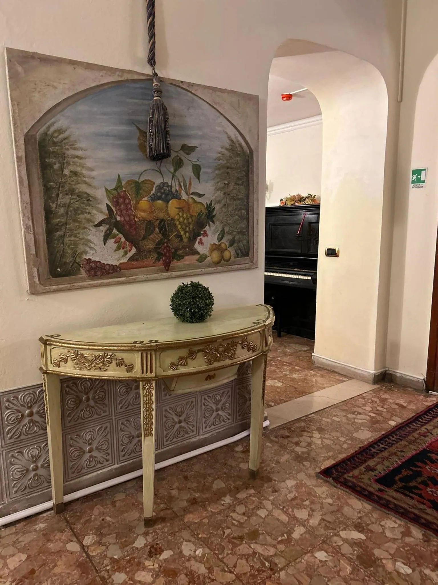 Lobby or reception in Hotel Villa Luisa