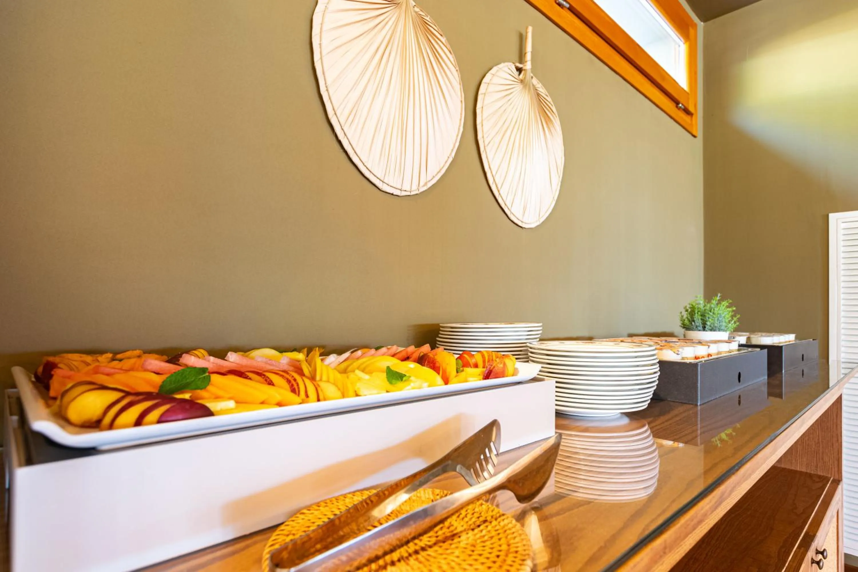 Buffet breakfast in Is Molas Resort