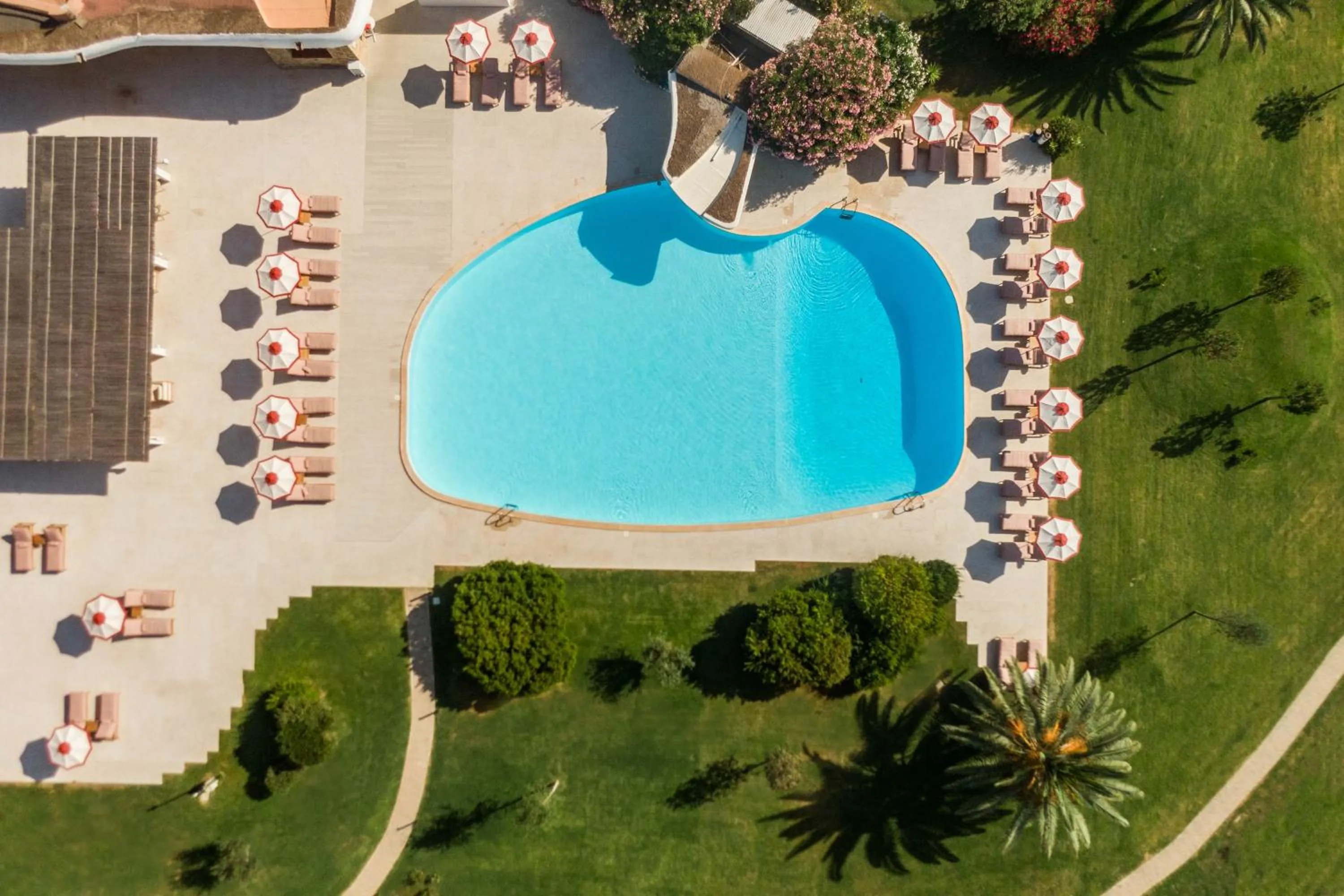 Swimming pool in Is Molas Resort