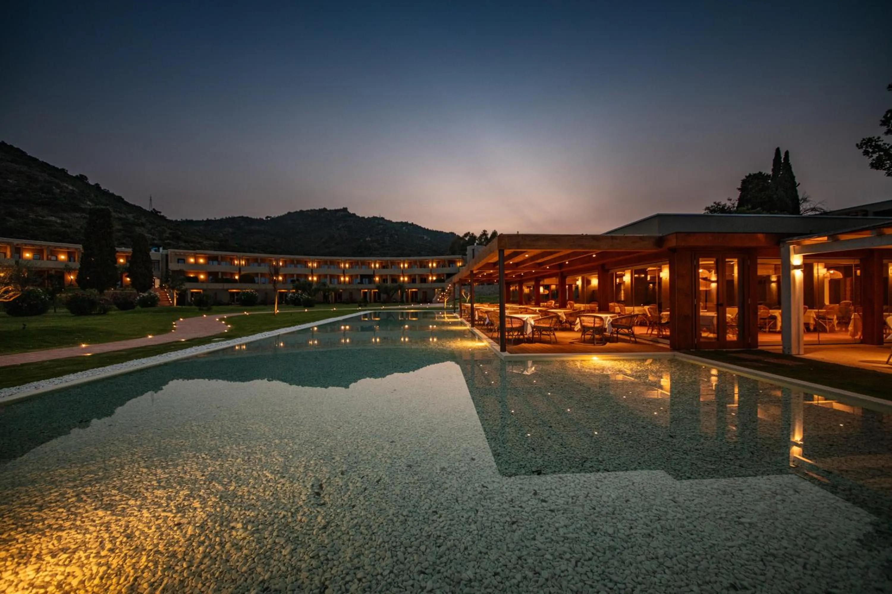 Property building in Is Molas Resort