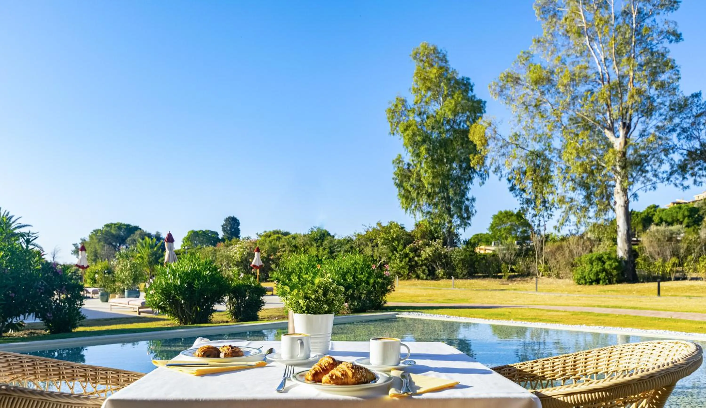 Breakfast in Is Molas Resort