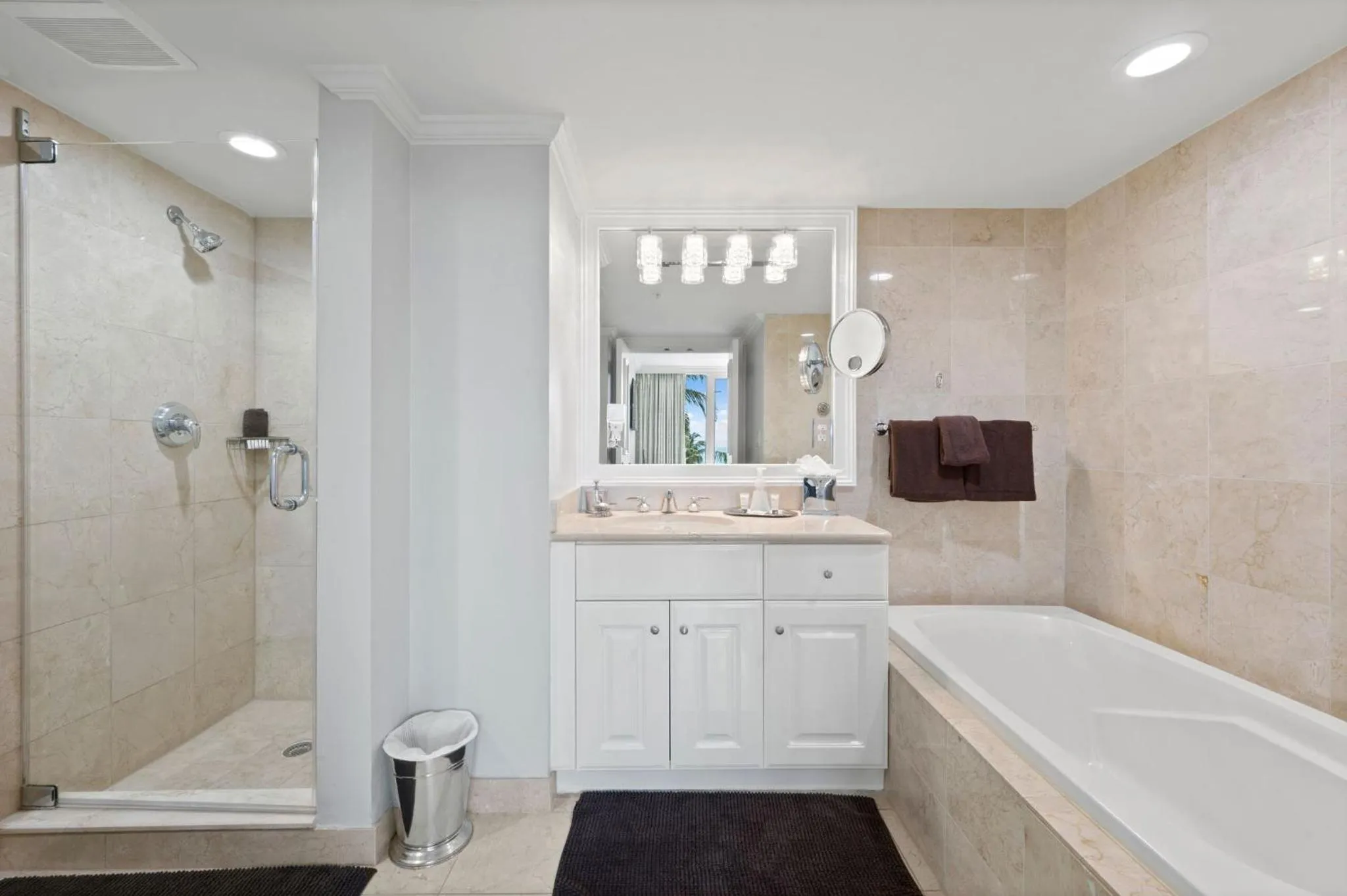 Bathroom in Marco Beach Ocean Suites