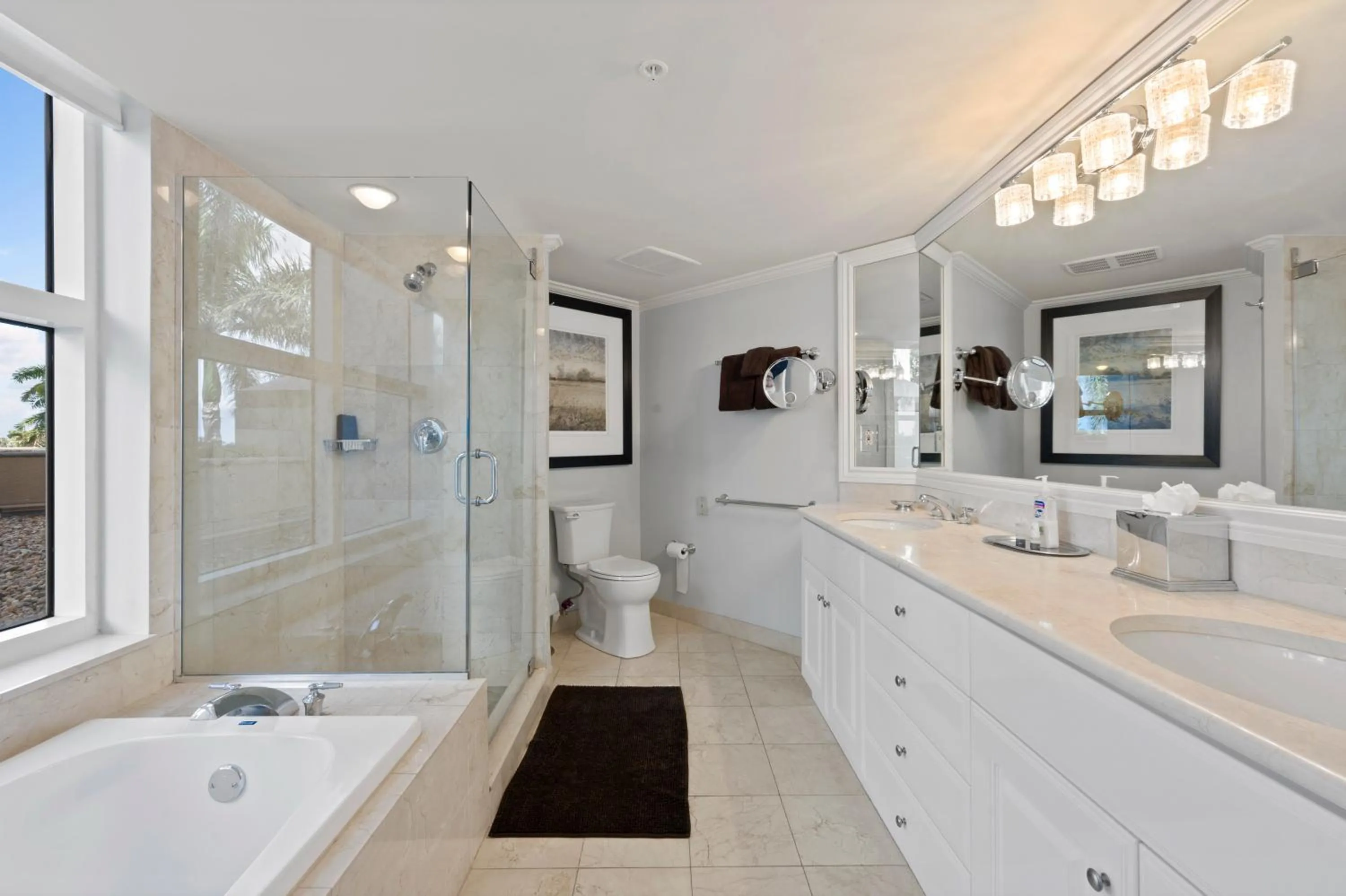 Bathroom in Marco Beach Ocean Suites