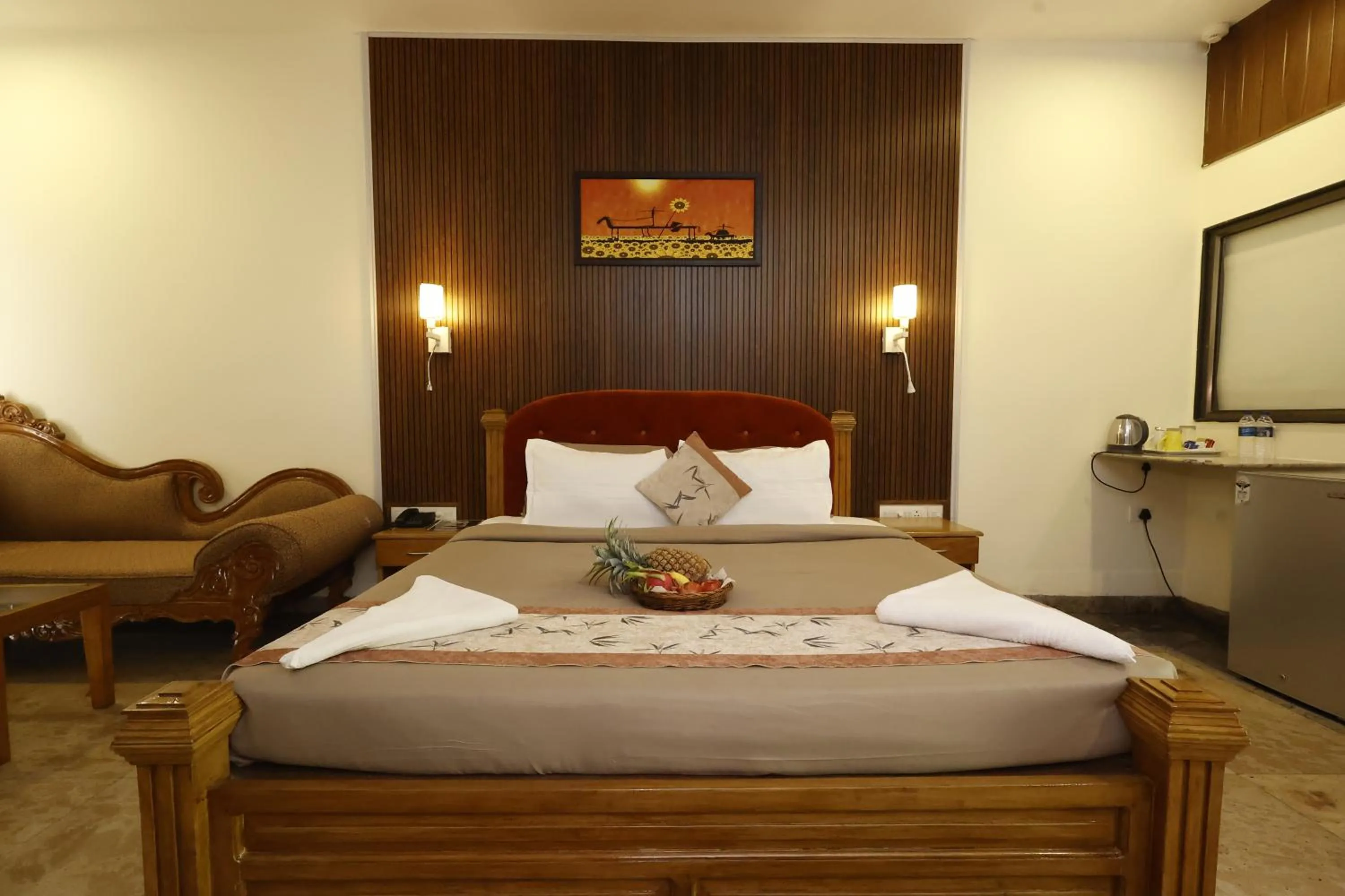 Bed in SPARV Aulakhs Resort