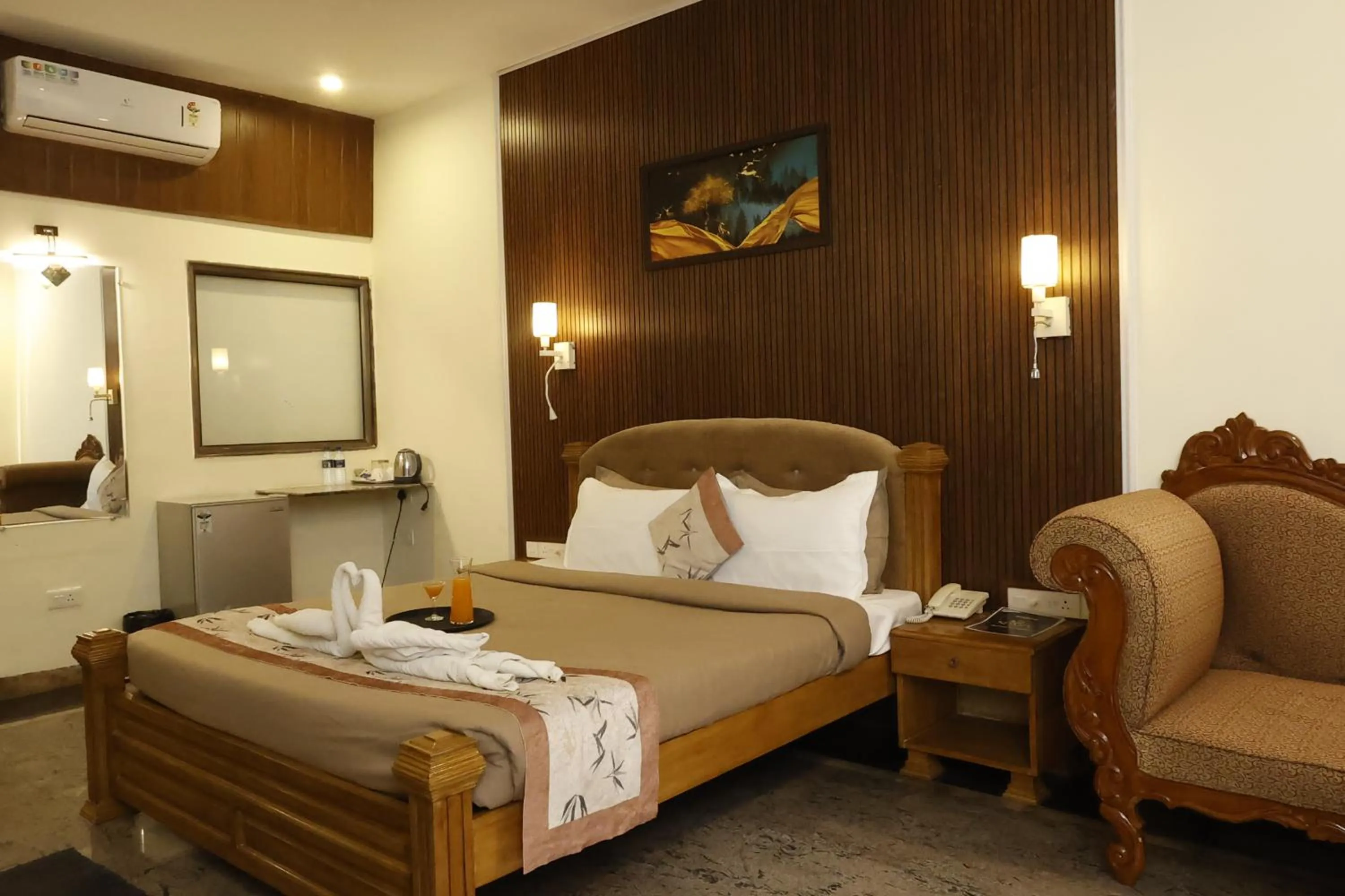 Bed in SPARV Aulakhs Resort