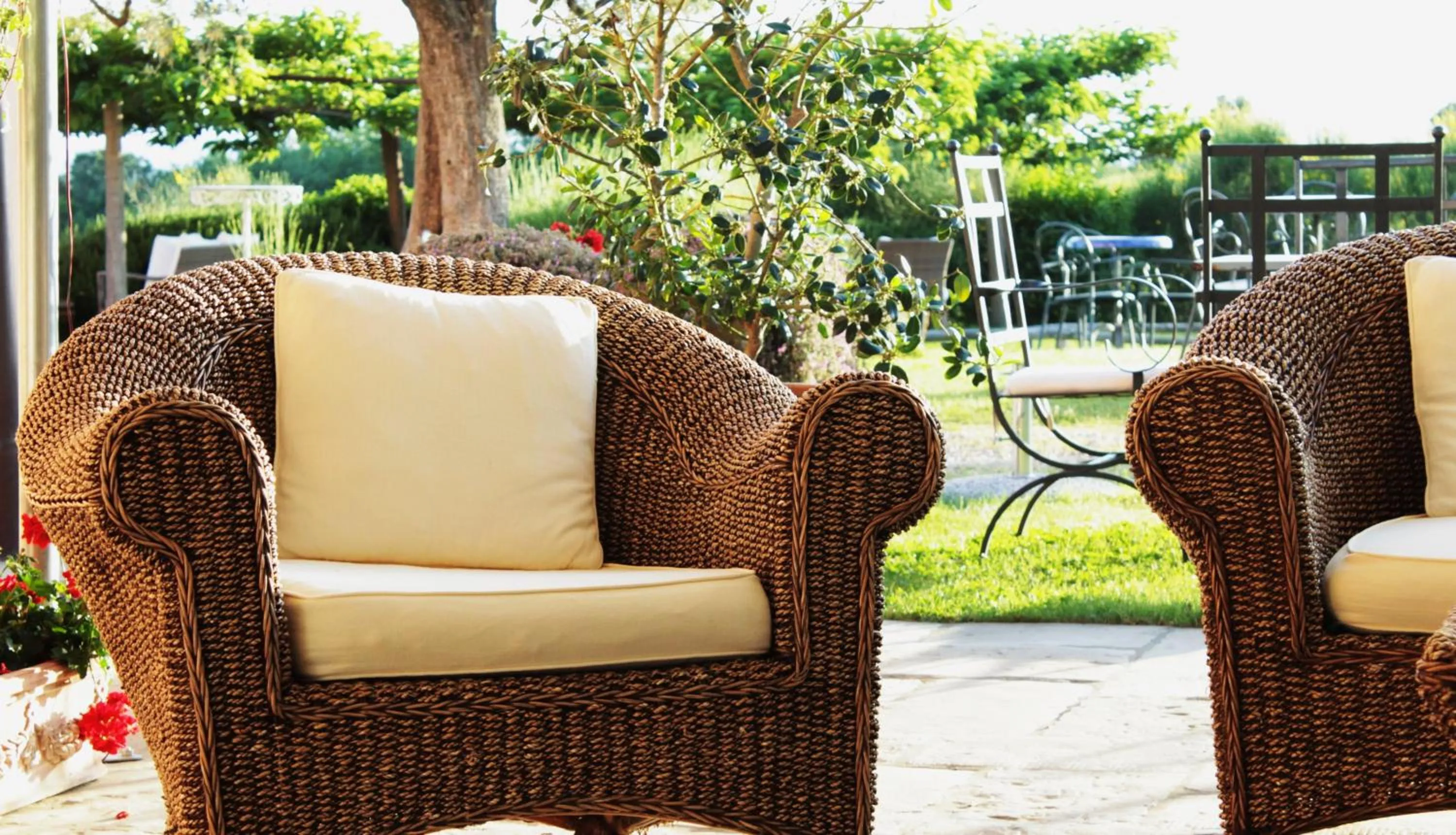 Patio in Le Fonti A San Giorgio