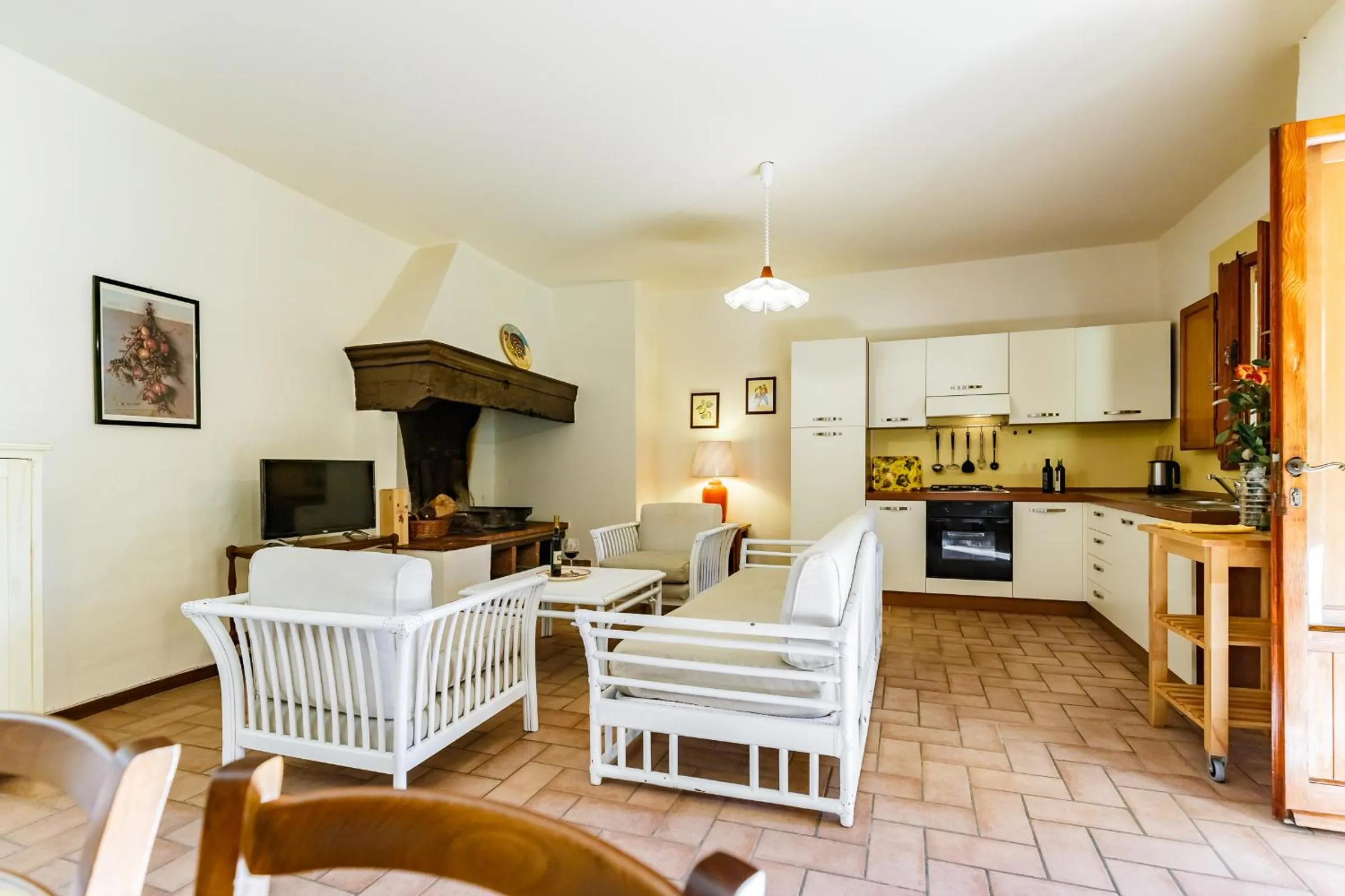 Kitchen or kitchenette in Le Fonti A San Giorgio