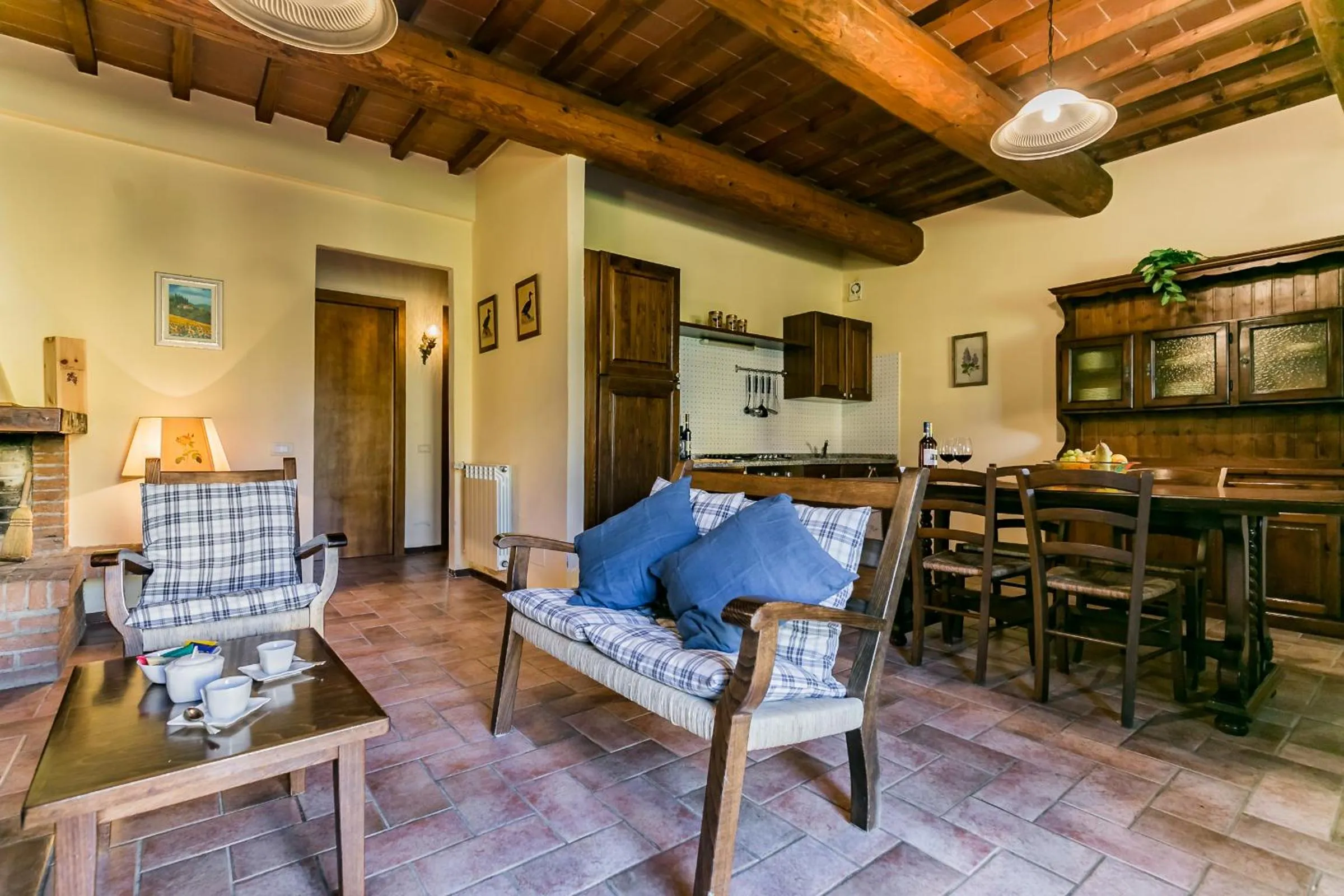 Kitchen or kitchenette in Le Fonti A San Giorgio