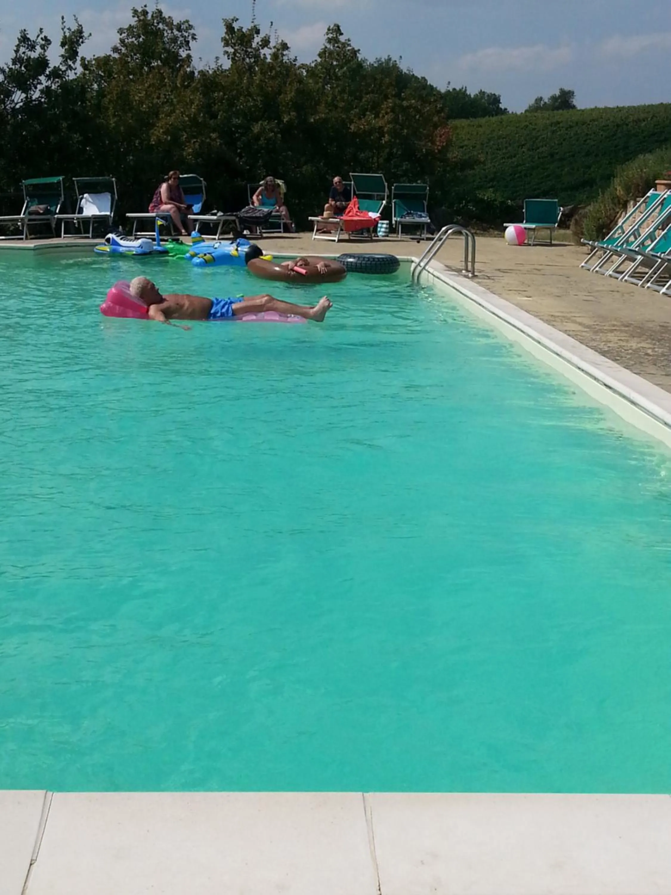Pool view in Le Fonti A San Giorgio