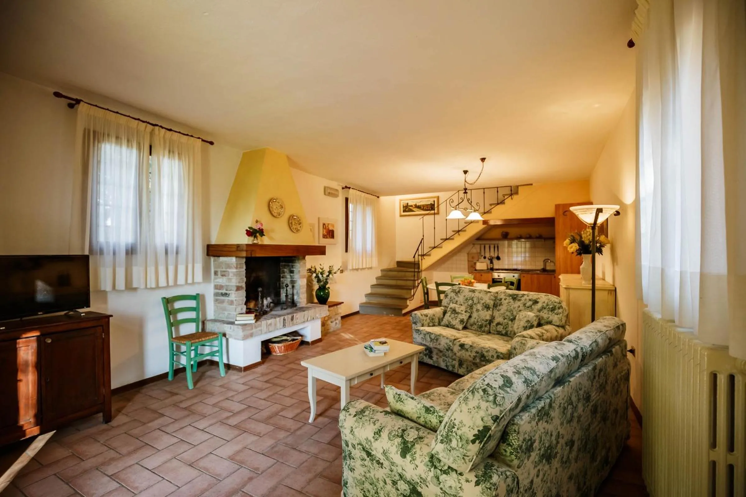 Kitchen or kitchenette in Le Fonti A San Giorgio