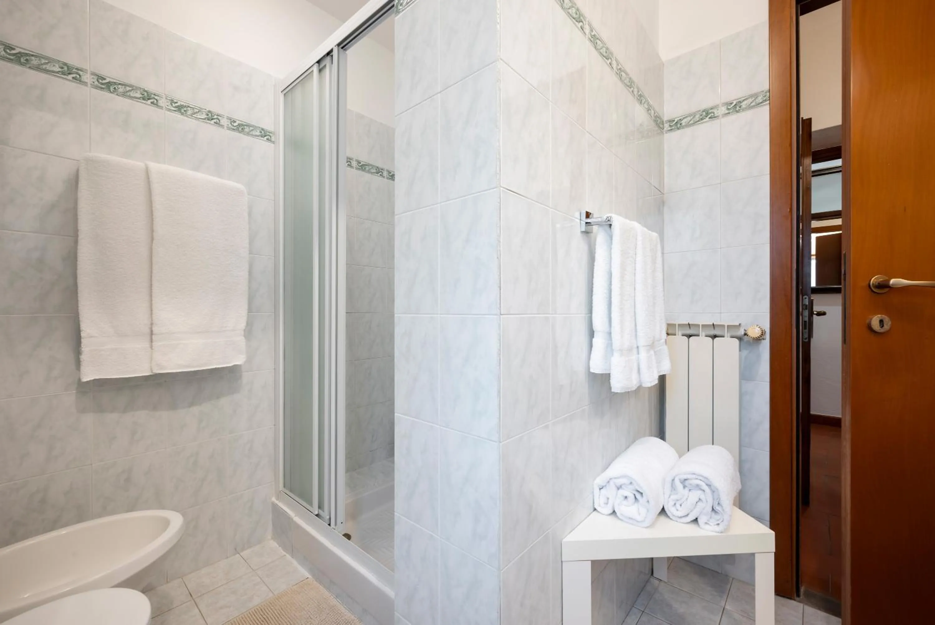 Shower in Cascina De' Fagiolari