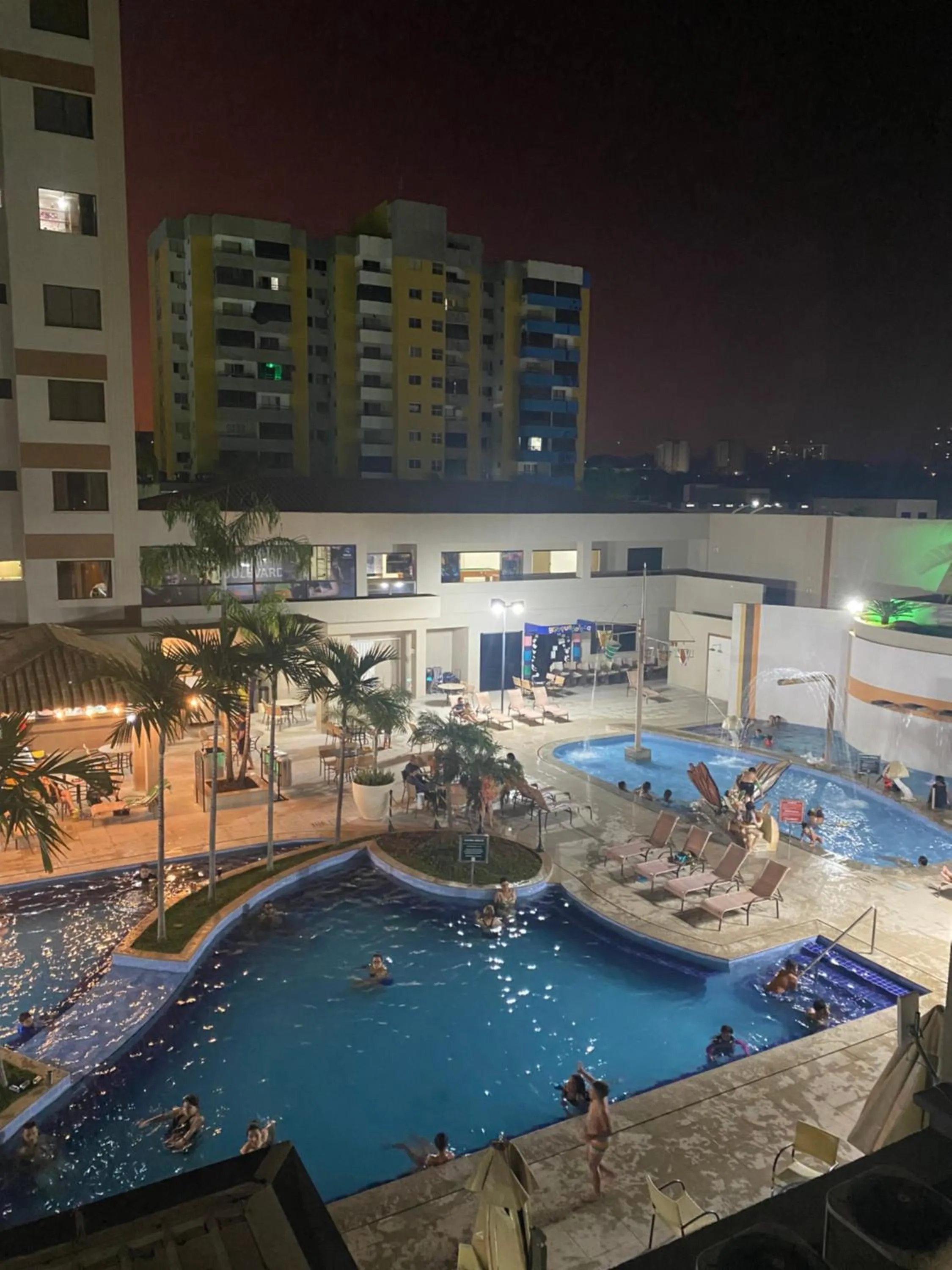 Pool view in Prive Boulevard Suite Hotel