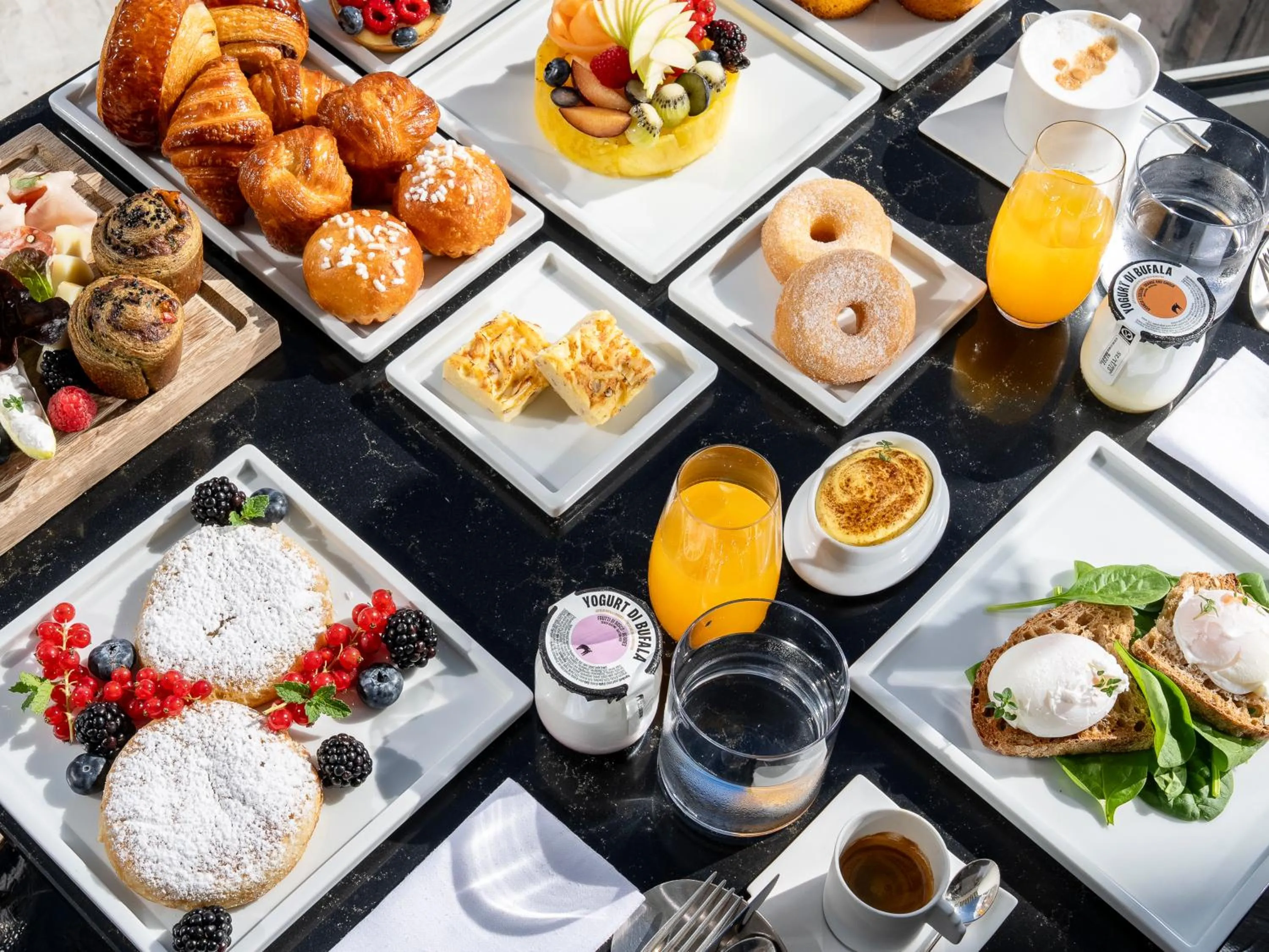 Breakfast in Hotel Villa Franca