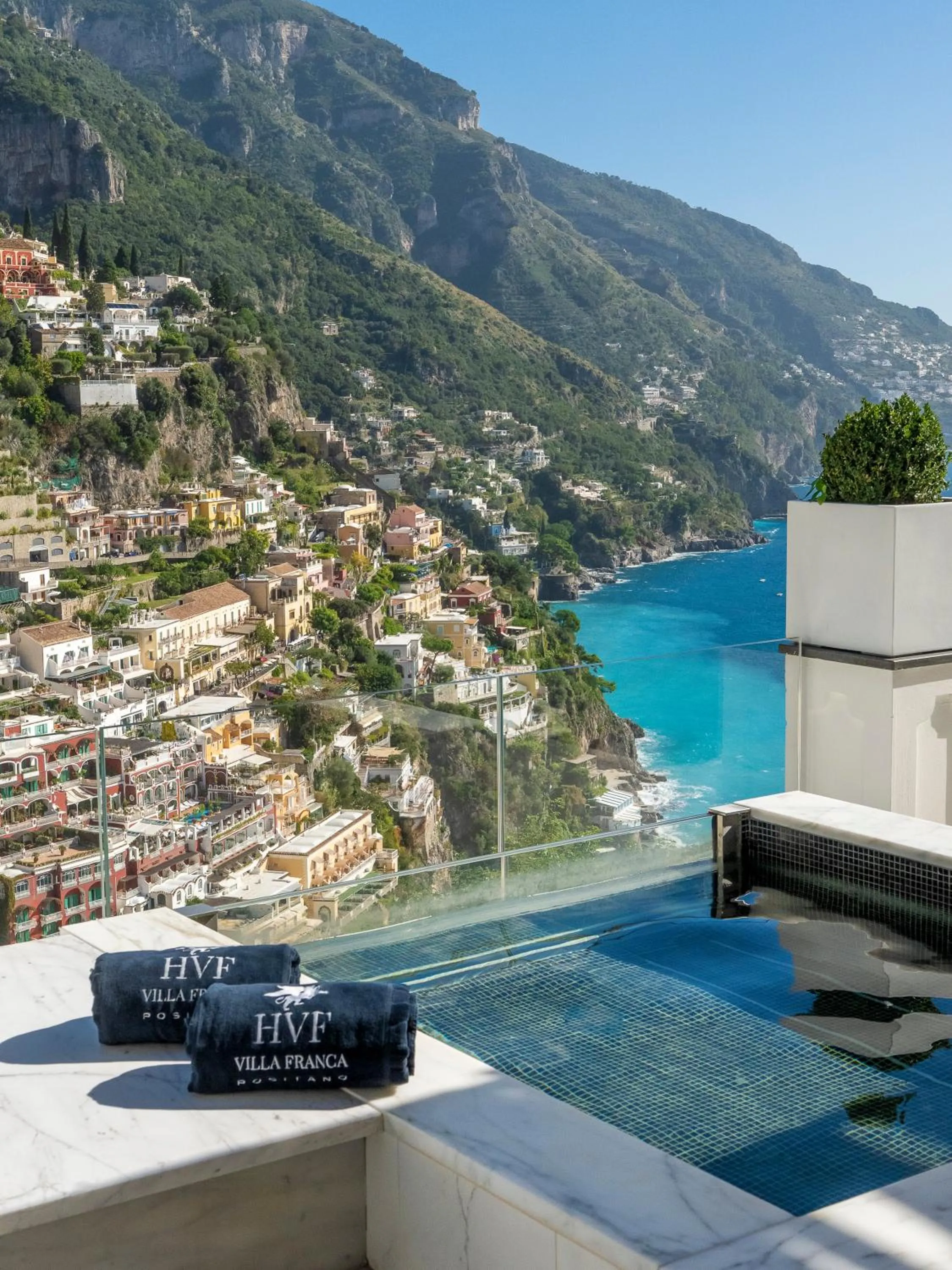 Mountain view in Hotel Villa Franca