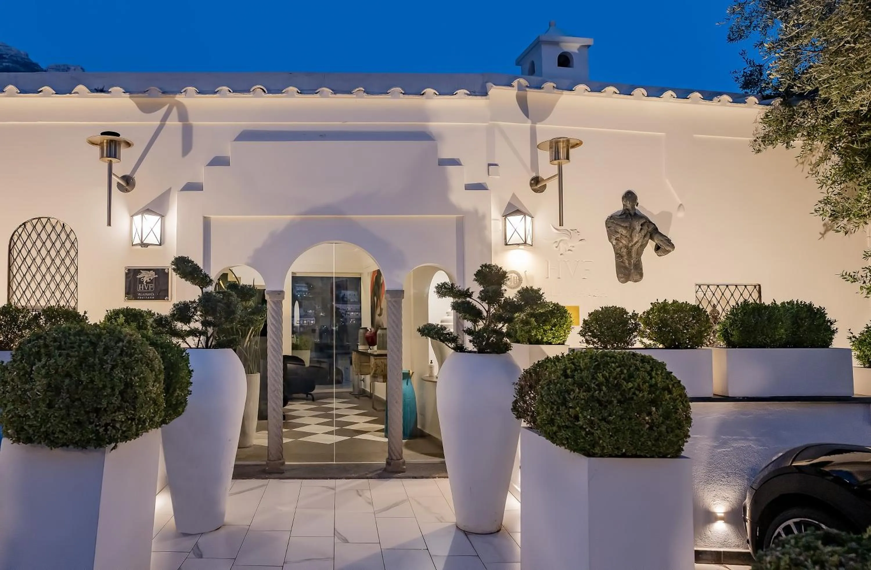 Facade/entrance in Hotel Villa Franca