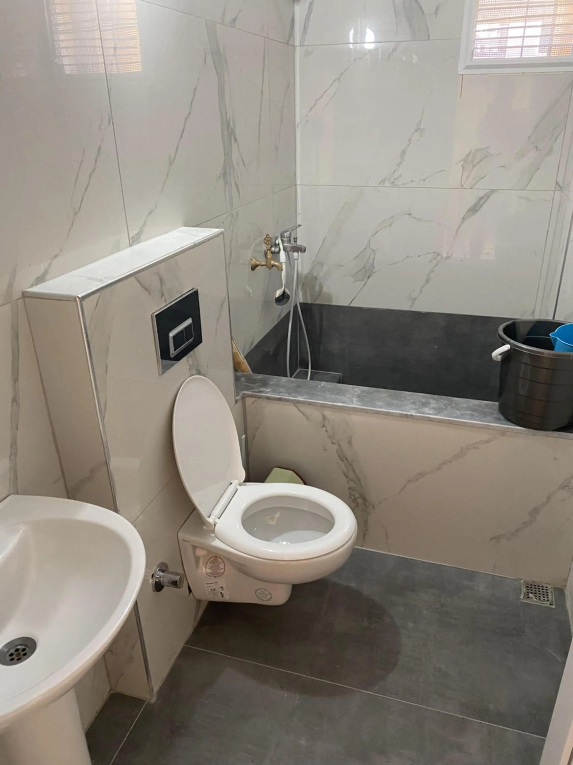 Bathroom in Ümit 2 Termal Apart Pansiyon