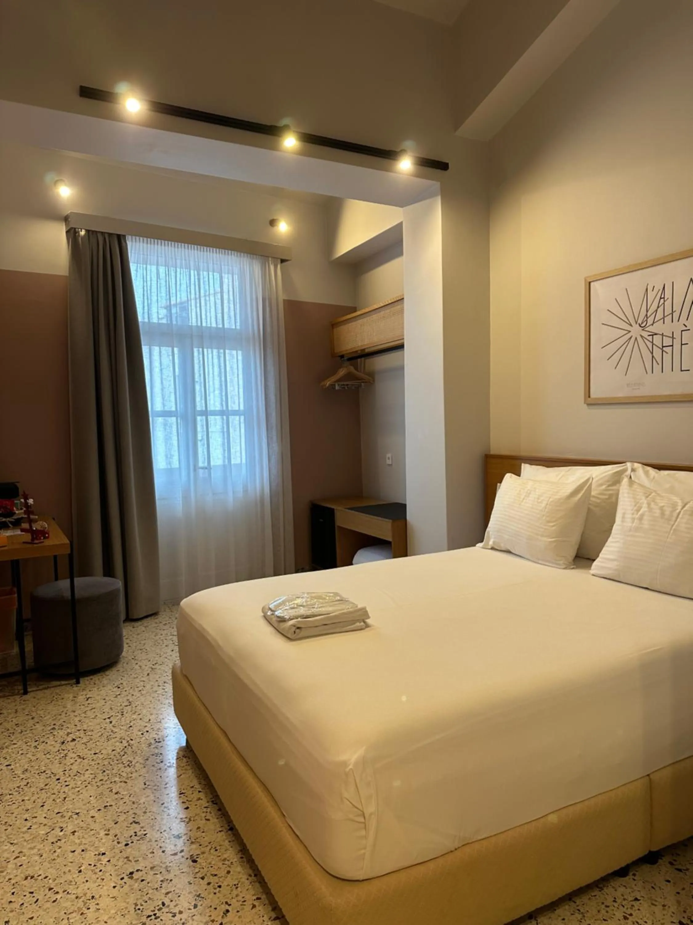 Bedroom, Bed in Belle Athenes - Luxury Rooms at Monastiraki Railway Station
