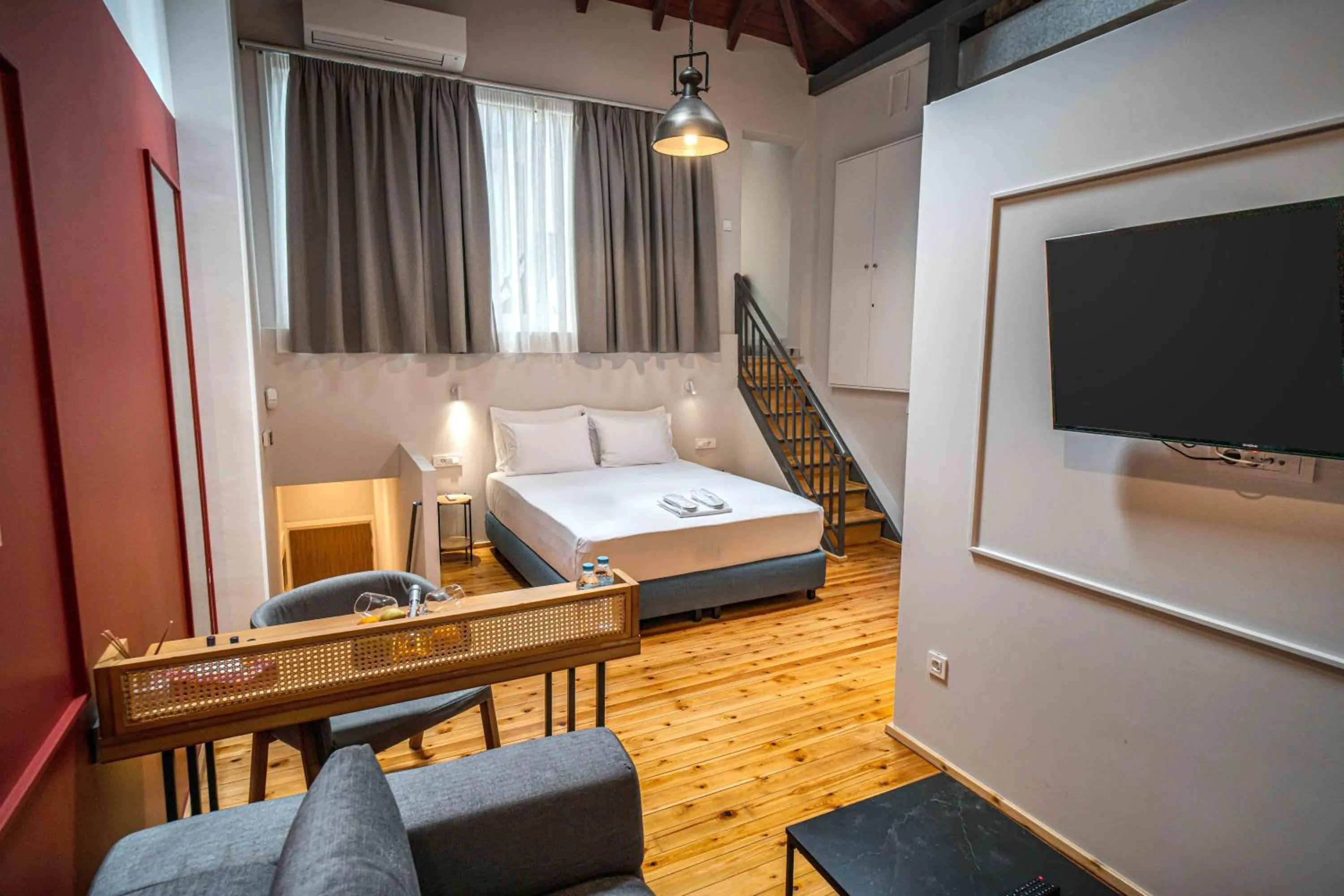 Bedroom, Bed in Belle Athenes - Luxury Rooms at Monastiraki Railway Station