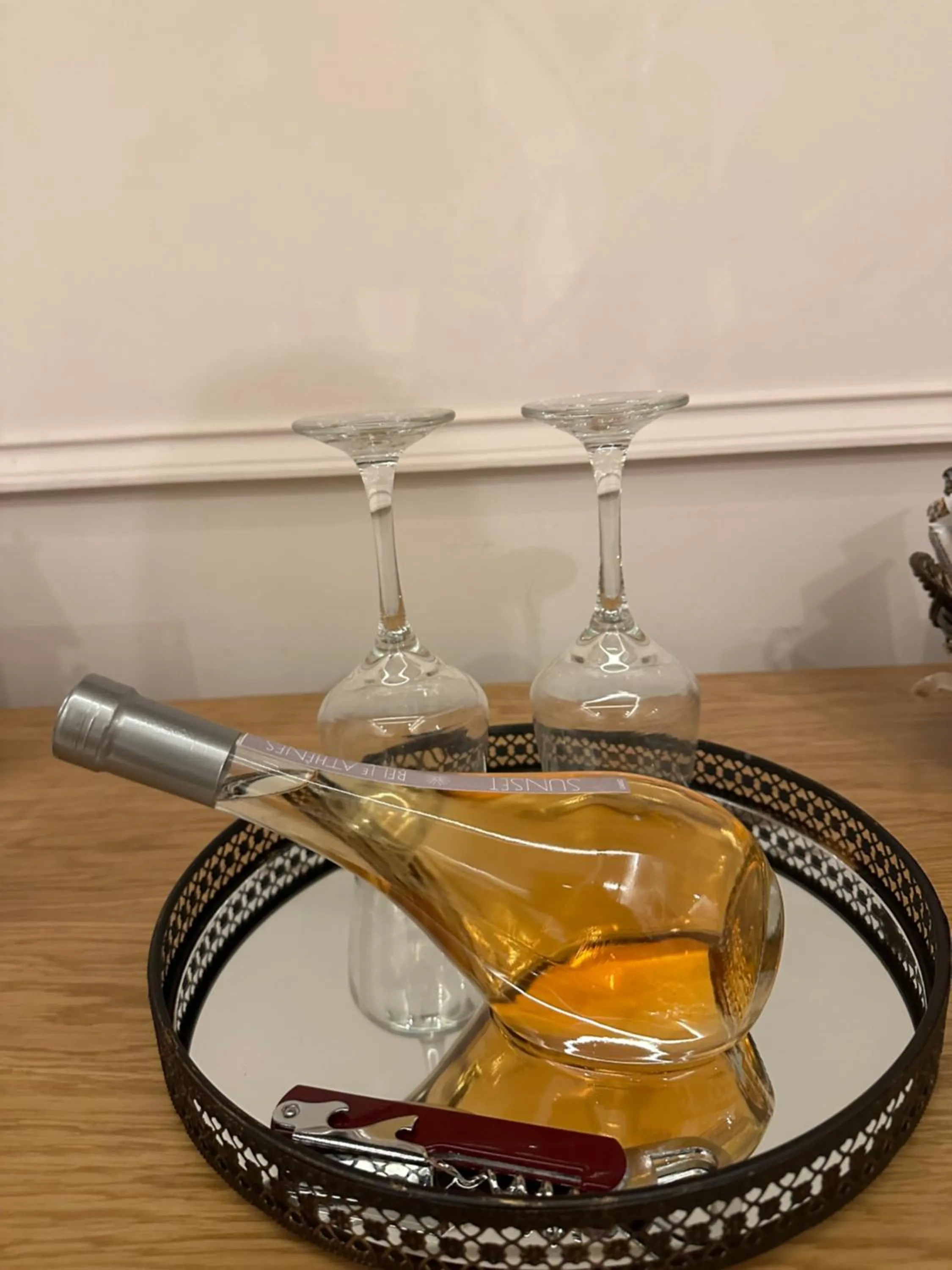 Drinks in Belle Athenes - Luxury Rooms at Monastiraki Railway Station