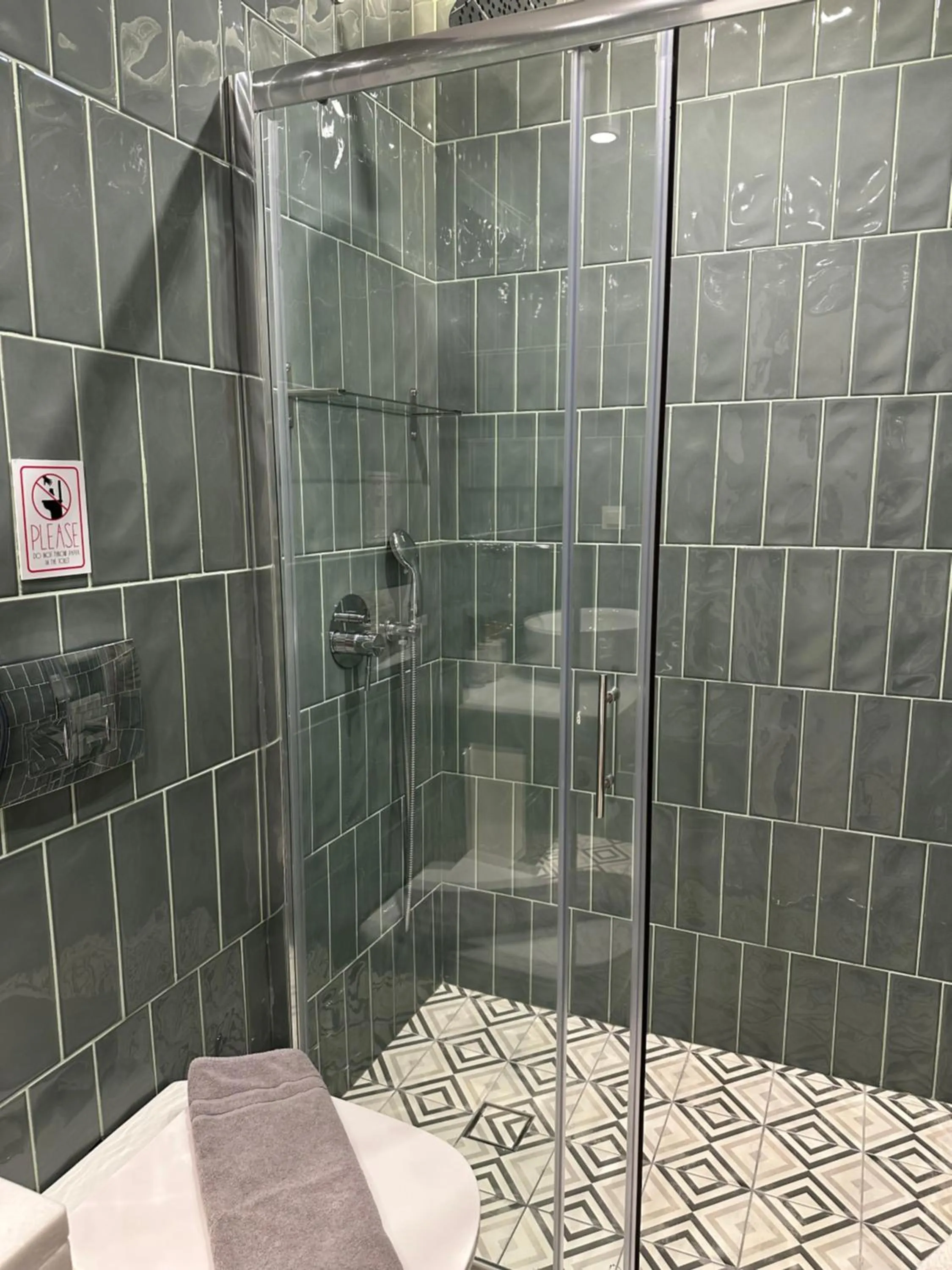 Bathroom in Belle Athenes - Luxury Rooms at Monastiraki Railway Station