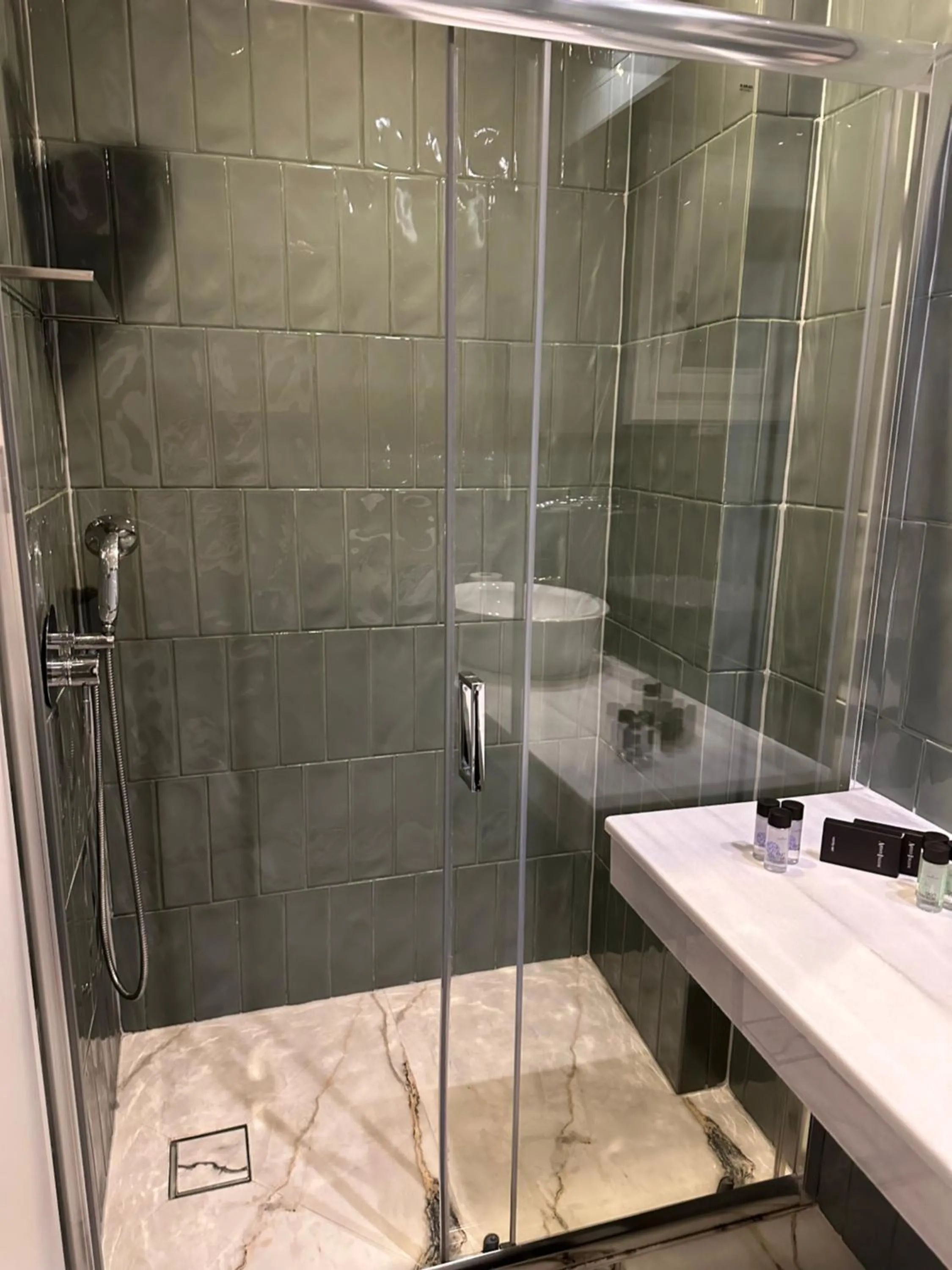 Bathroom in Belle Athenes - Luxury Rooms at Monastiraki Railway Station