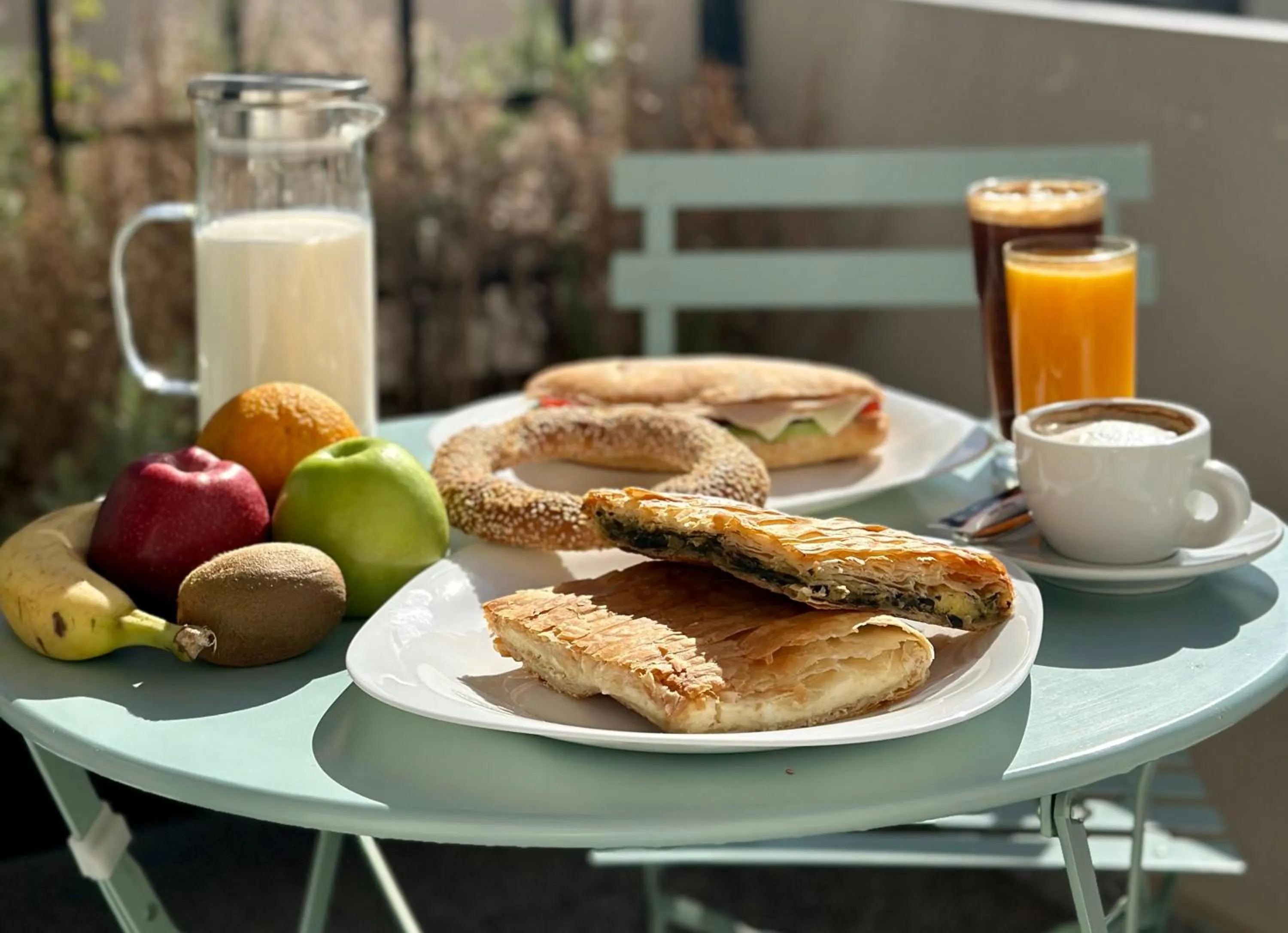Breakfast in Belle Athenes - Luxury Rooms at Monastiraki Railway Station