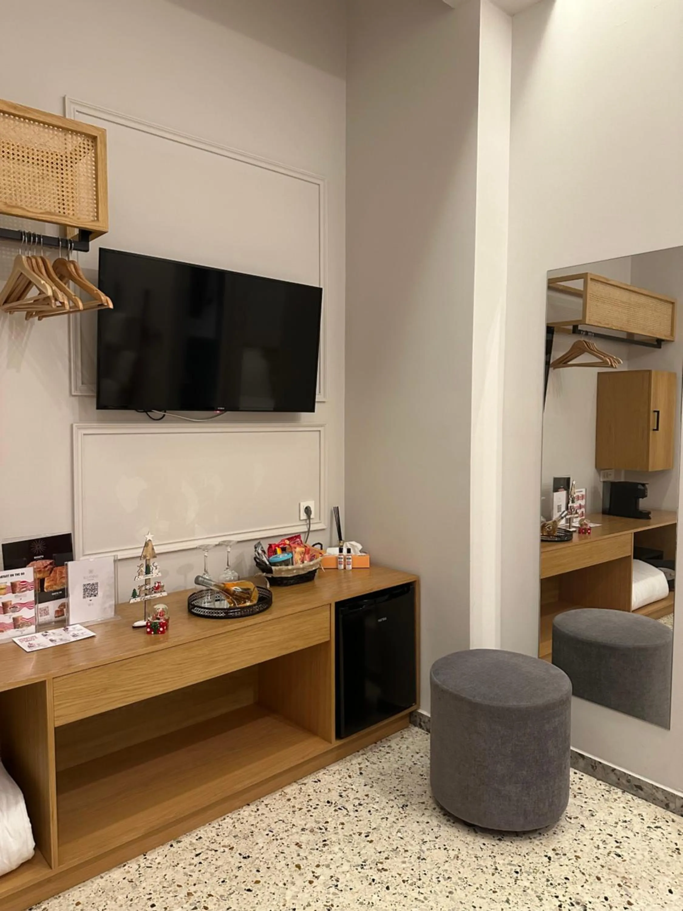 minibar in Belle Athenes - Luxury Rooms at Monastiraki Railway Station