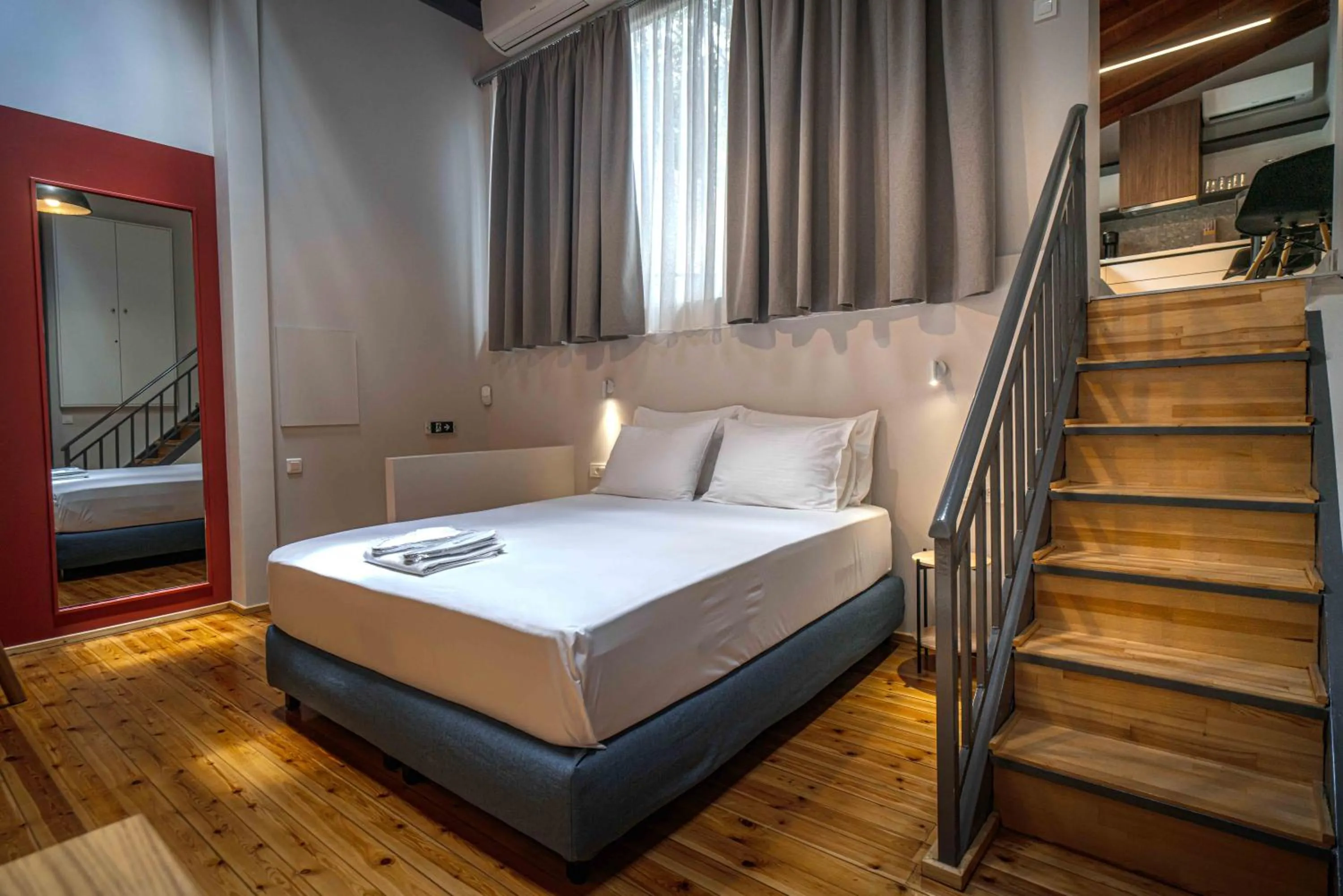 Bedroom, Bed in Belle Athenes - Luxury Rooms at Monastiraki Railway Station
