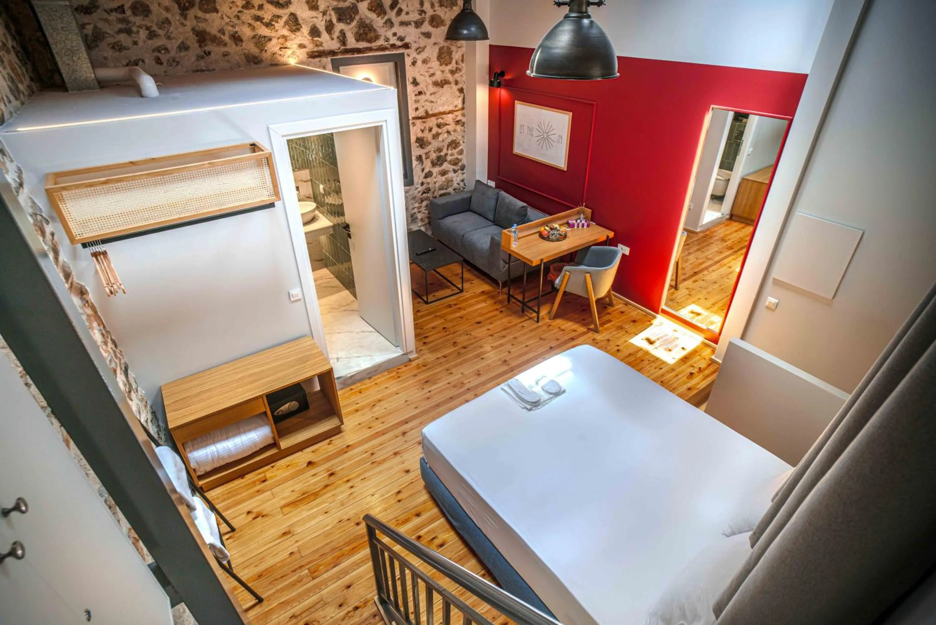 Bedroom, Bed in Belle Athenes - Luxury Rooms at Monastiraki Railway Station