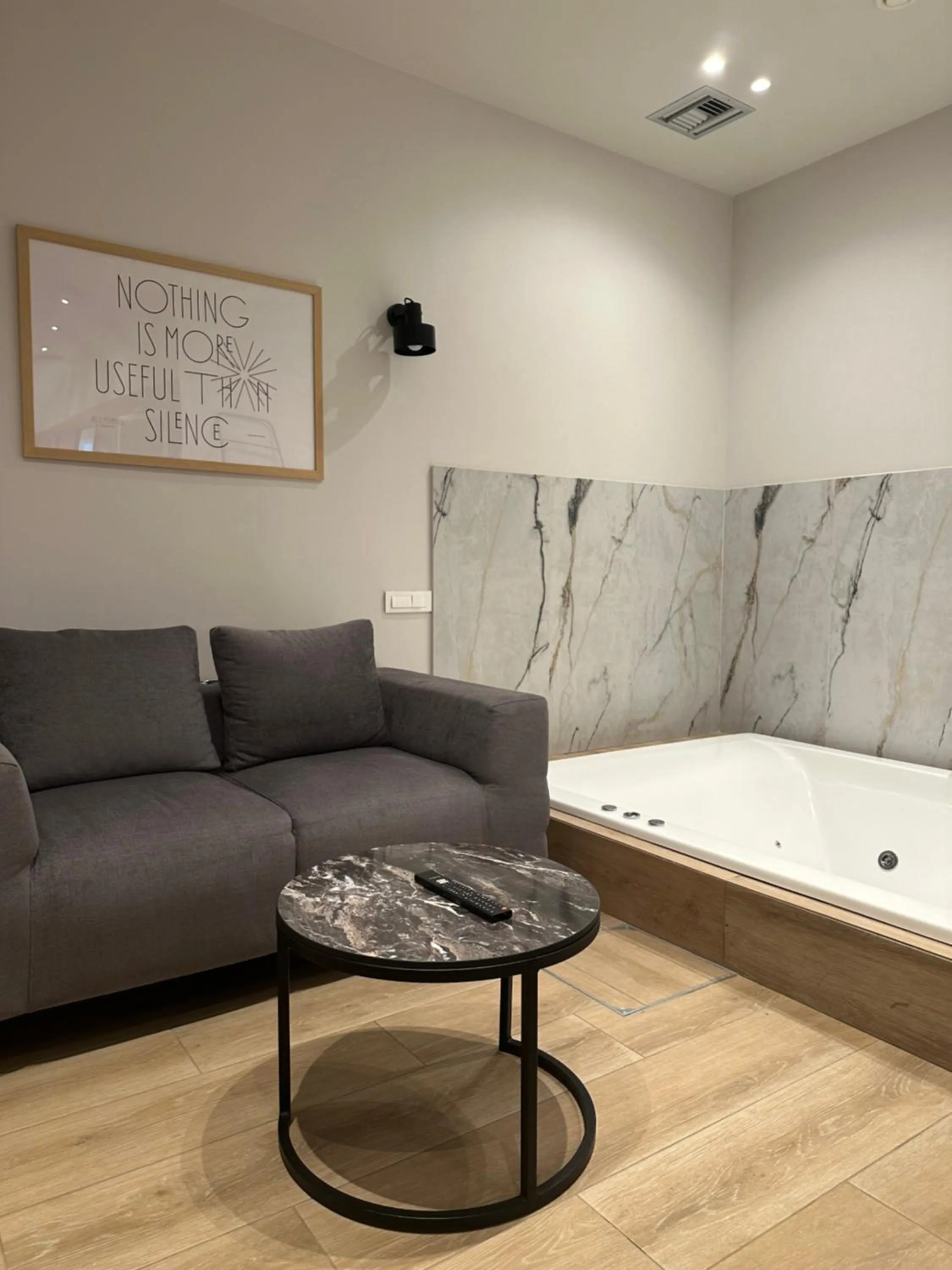 Seating area in Belle Athenes - Luxury Rooms at Monastiraki Railway Station