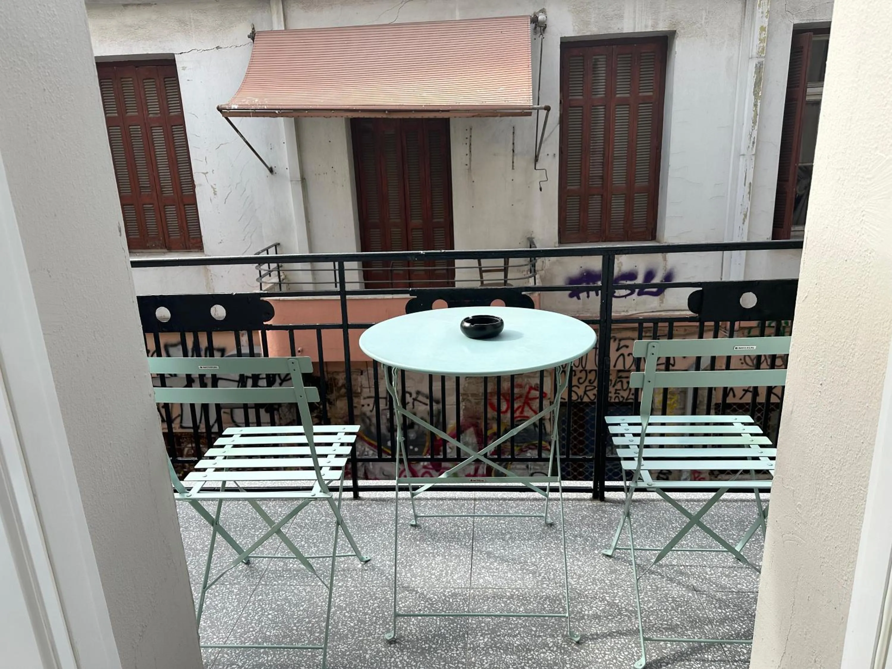 Balcony/Terrace in Belle Athenes - Luxury Rooms at Monastiraki Railway Station