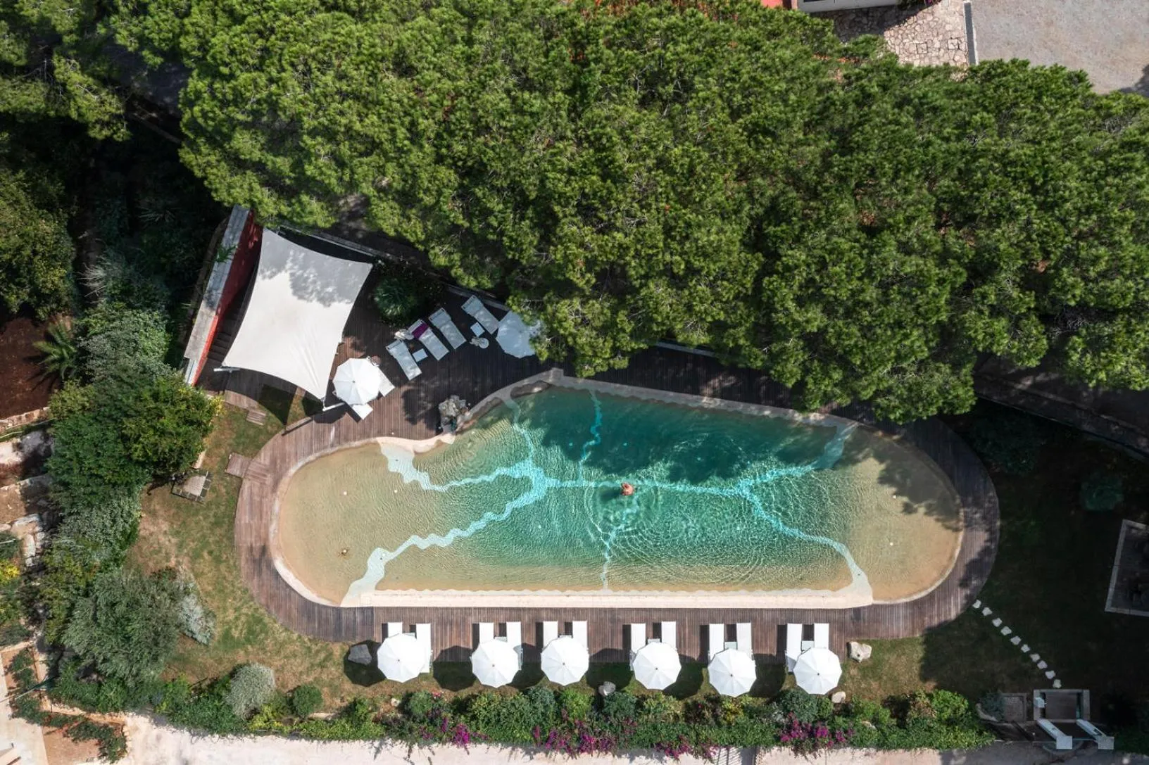 Bird's eye view in Hotel Valle Verde