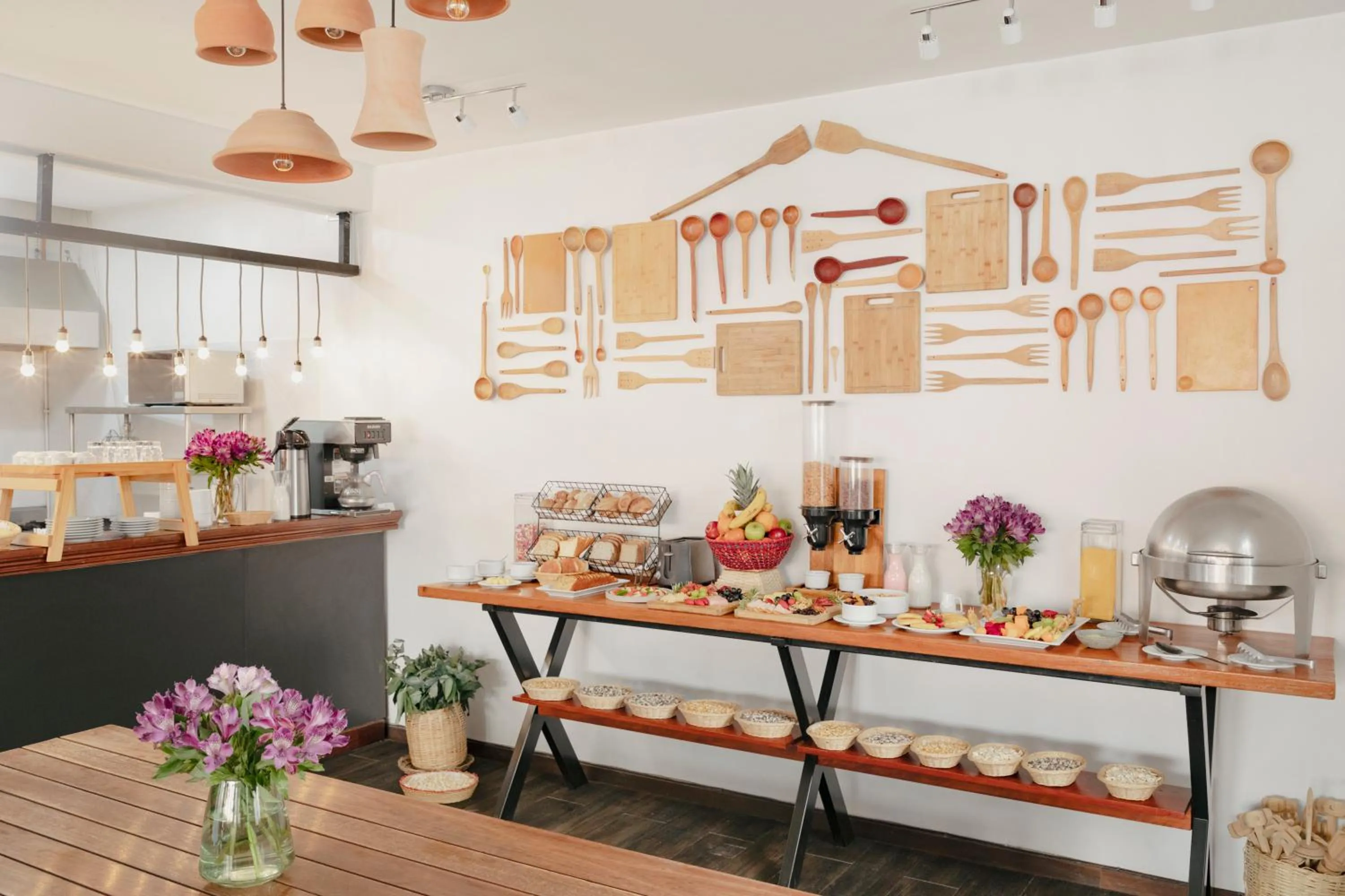 Buffet breakfast in Andenes